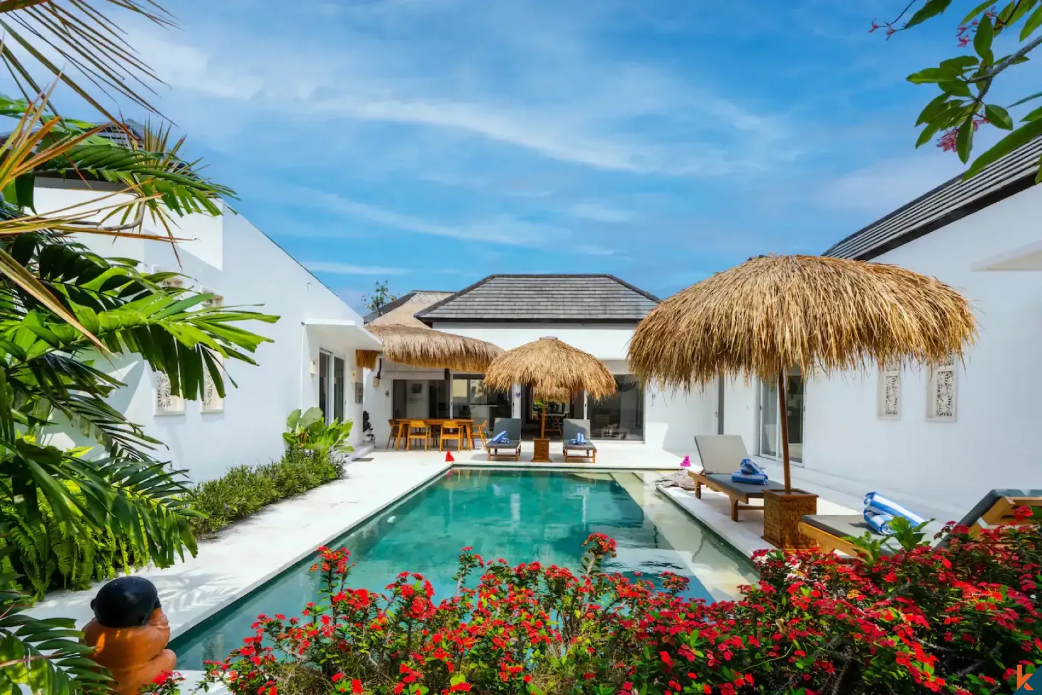 Maison idéale de cinq chambres à louer à Ungasan