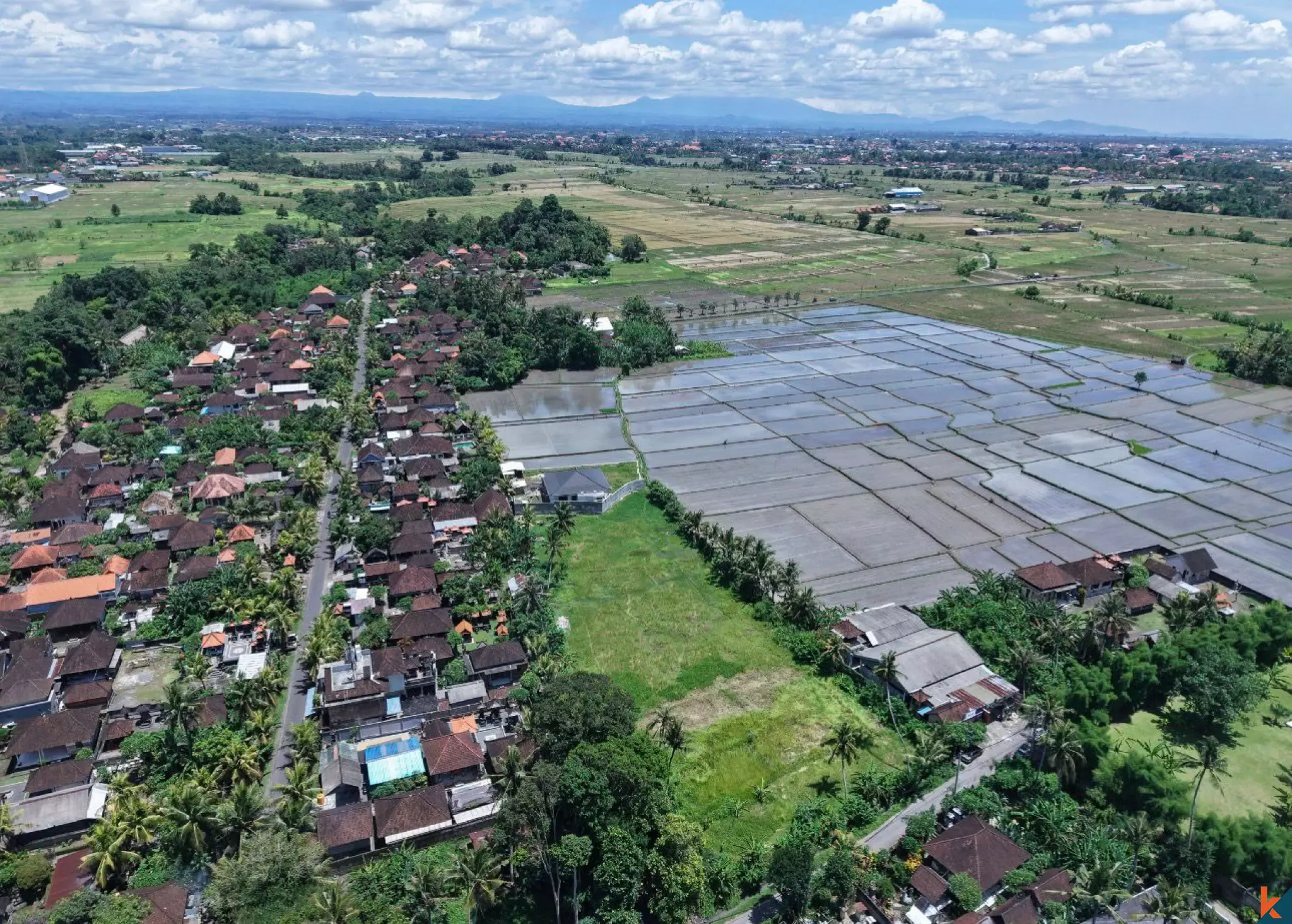28,7 Terrains de premier choix avec vue sur les rizières à Kaba Kaba