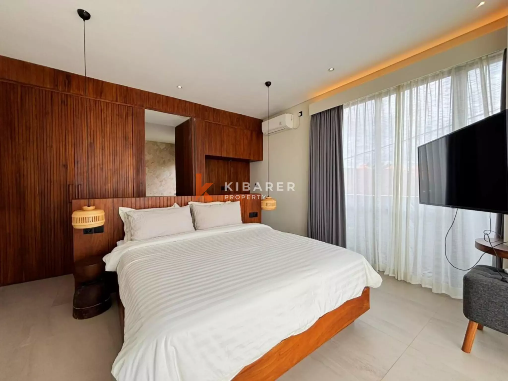 Tropical Haven Four Bedroom Villa with Office Room & Grand Pool in Batu Bolong (Available on 20th February 2026)