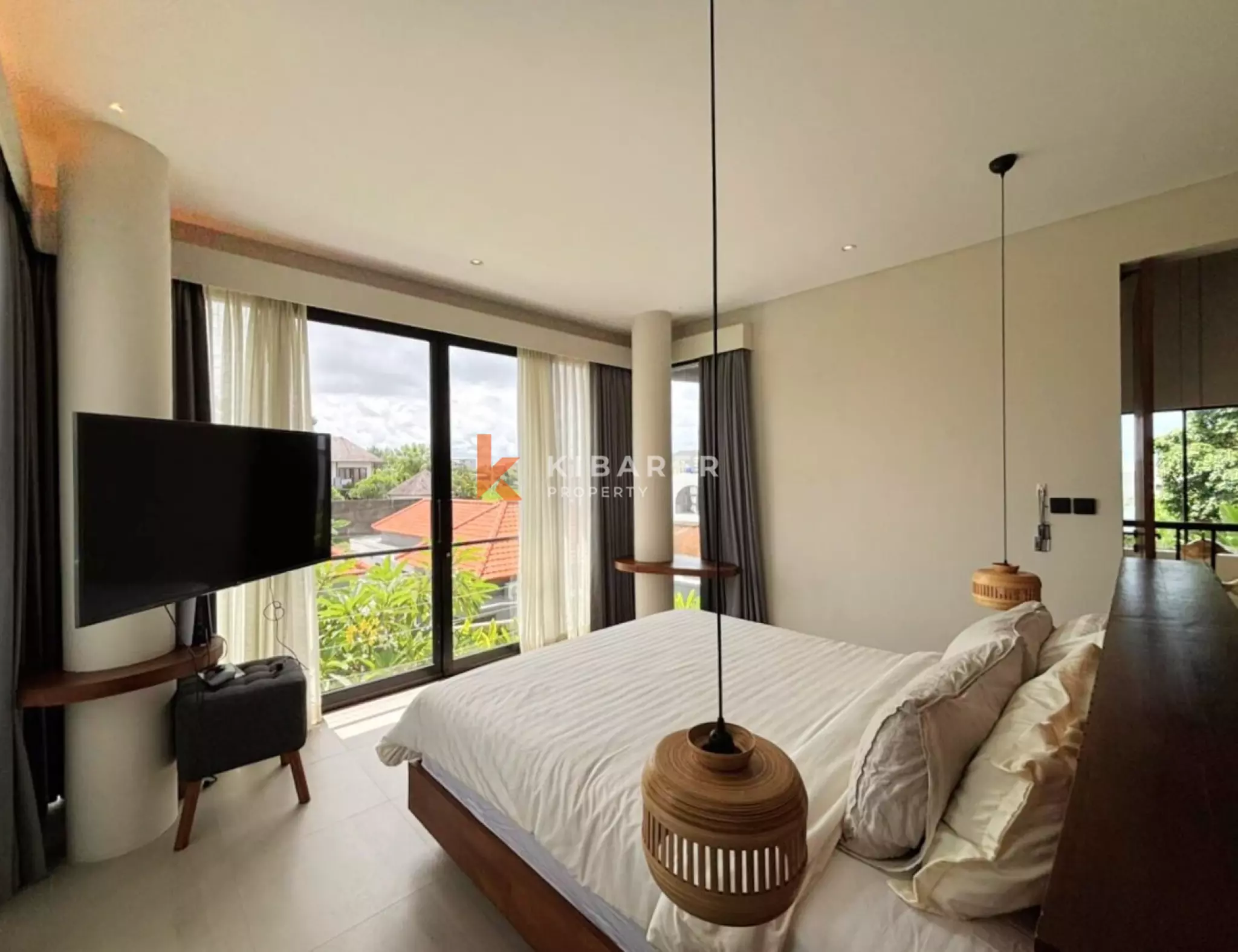 Tropical Haven Four Bedroom Villa with Office Room & Grand Pool in Batu Bolong (Available on 20th February 2026)