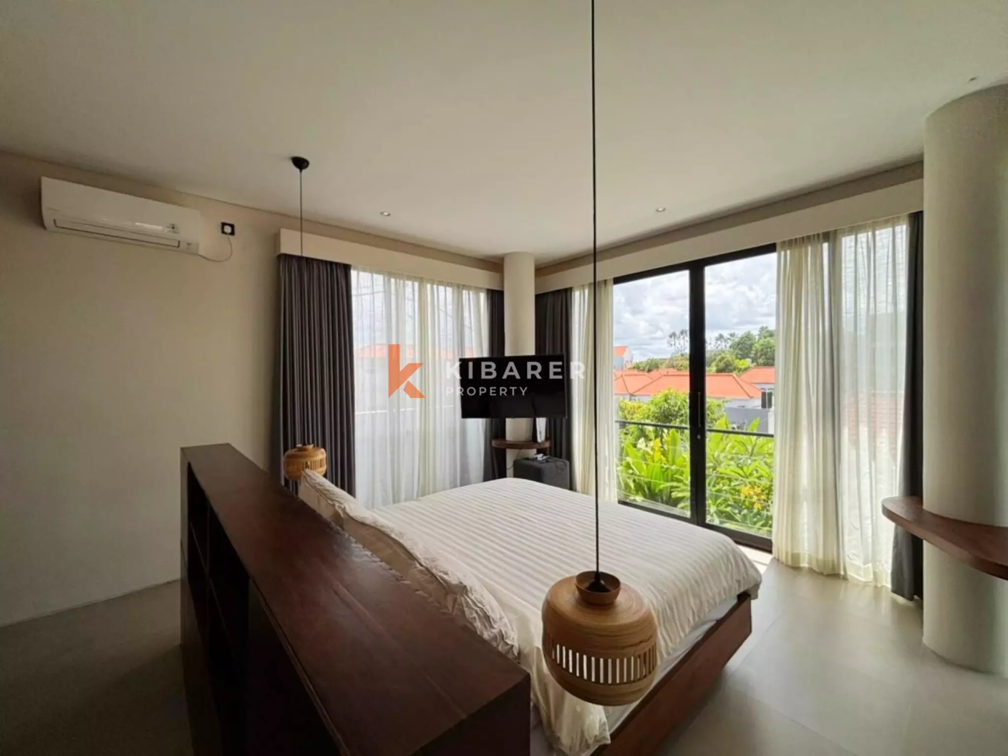 Tropical Haven Four Bedroom Villa with Office Room & Grand Pool in Batu Bolong (Available on 20th February 2026)