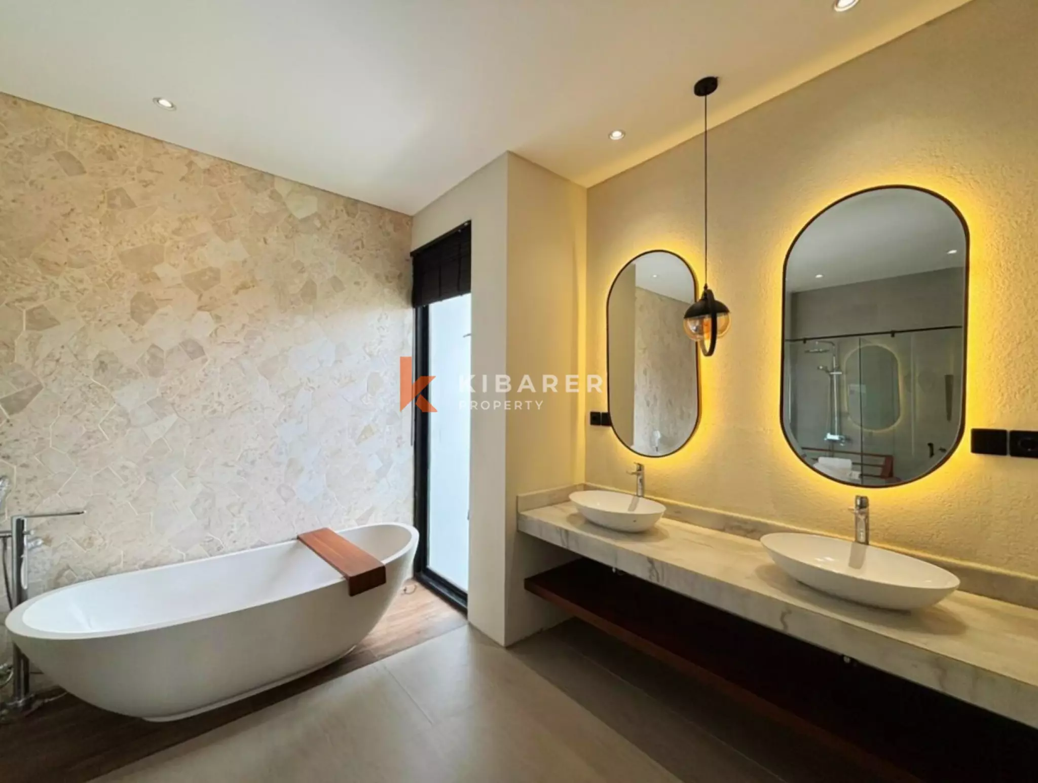 Tropical Haven Four Bedroom Villa with Office Room & Grand Pool in Batu Bolong (Available on 20th February 2026)