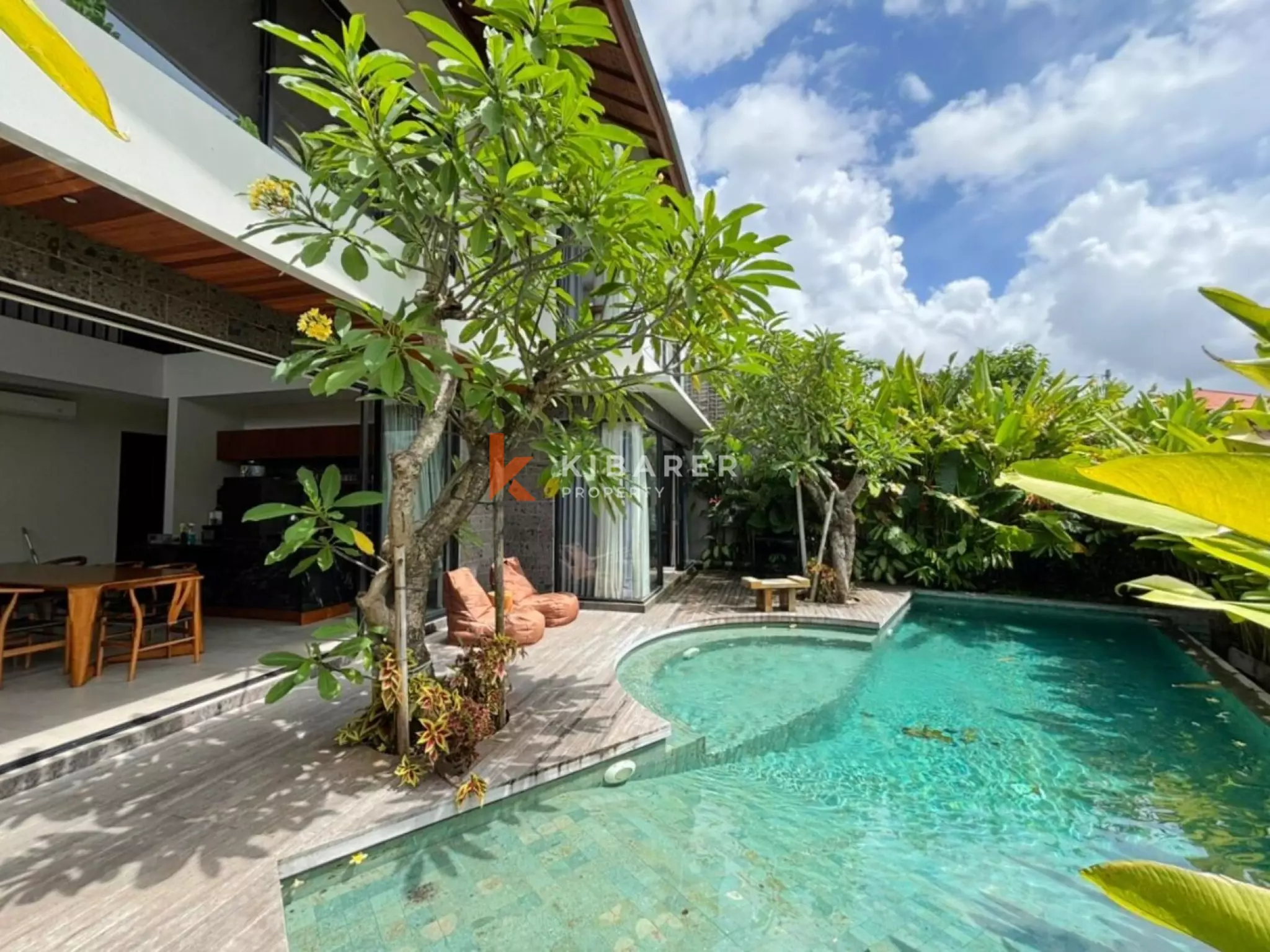 Tropical Haven Four Bedroom Villa with Office Room & Grand Pool in Batu Bolong (Available on 20th February 2026)