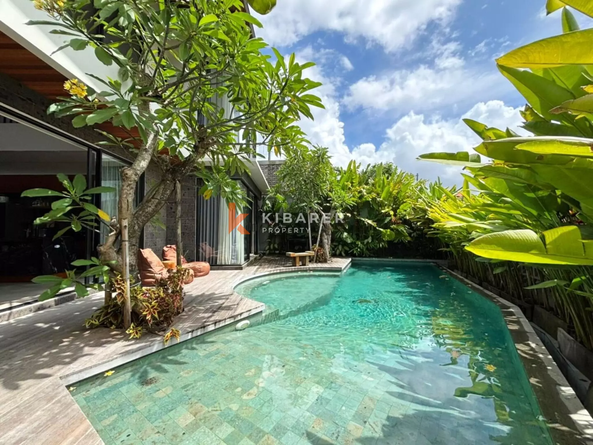 Tropical Haven Four Bedroom Villa with Office Room & Grand Pool in Batu Bolong (Available on 20th February 2026)