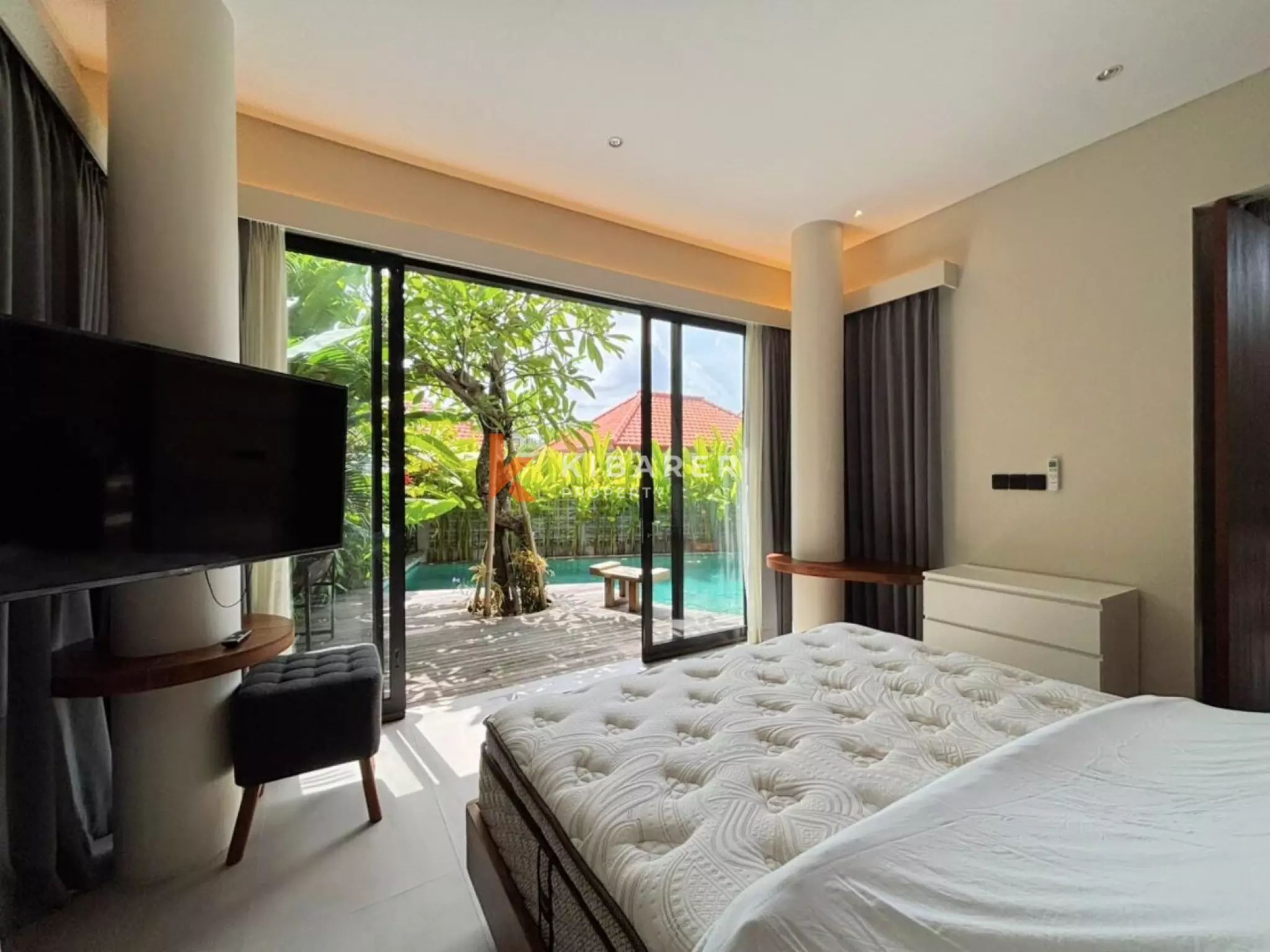 Tropical Haven Four Bedroom Villa with Office Room & Grand Pool in Batu Bolong (Available on 20th February 2026)