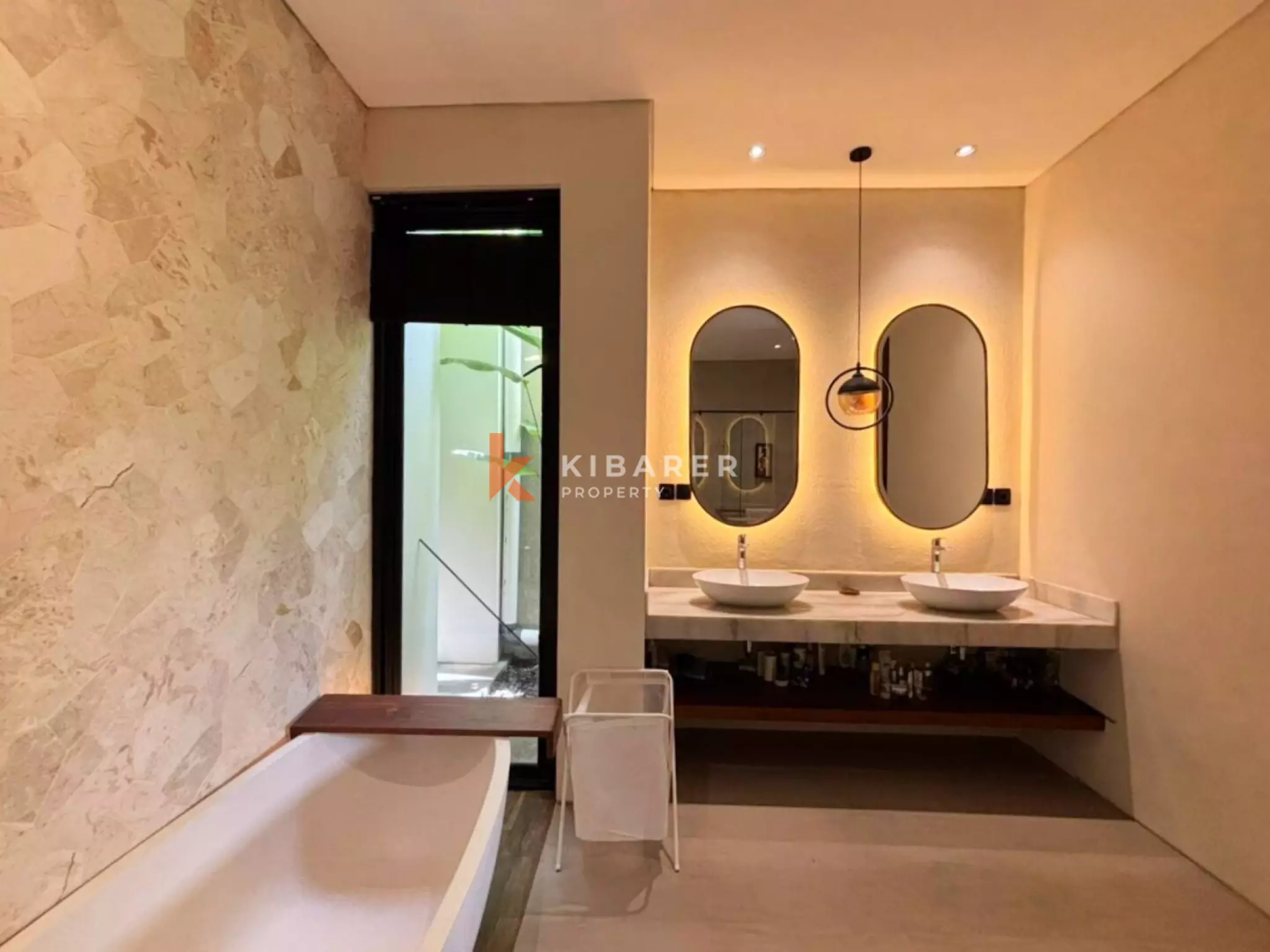 Tropical Haven Four Bedroom Villa with Office Room & Grand Pool in Batu Bolong (Available on 20th February 2026)