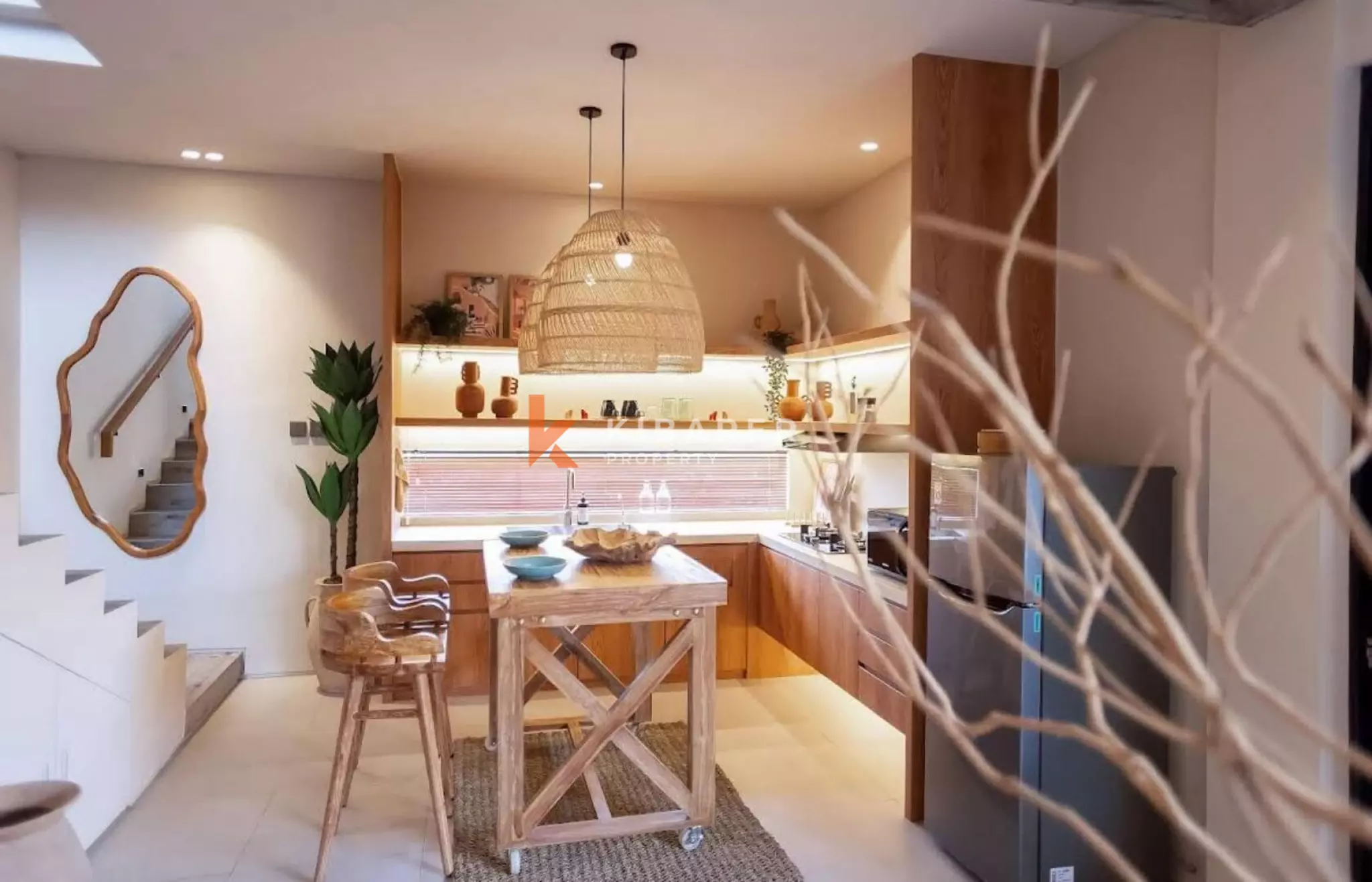 Aesthetic Two Bedroom Villa Nestled in Kerobokan