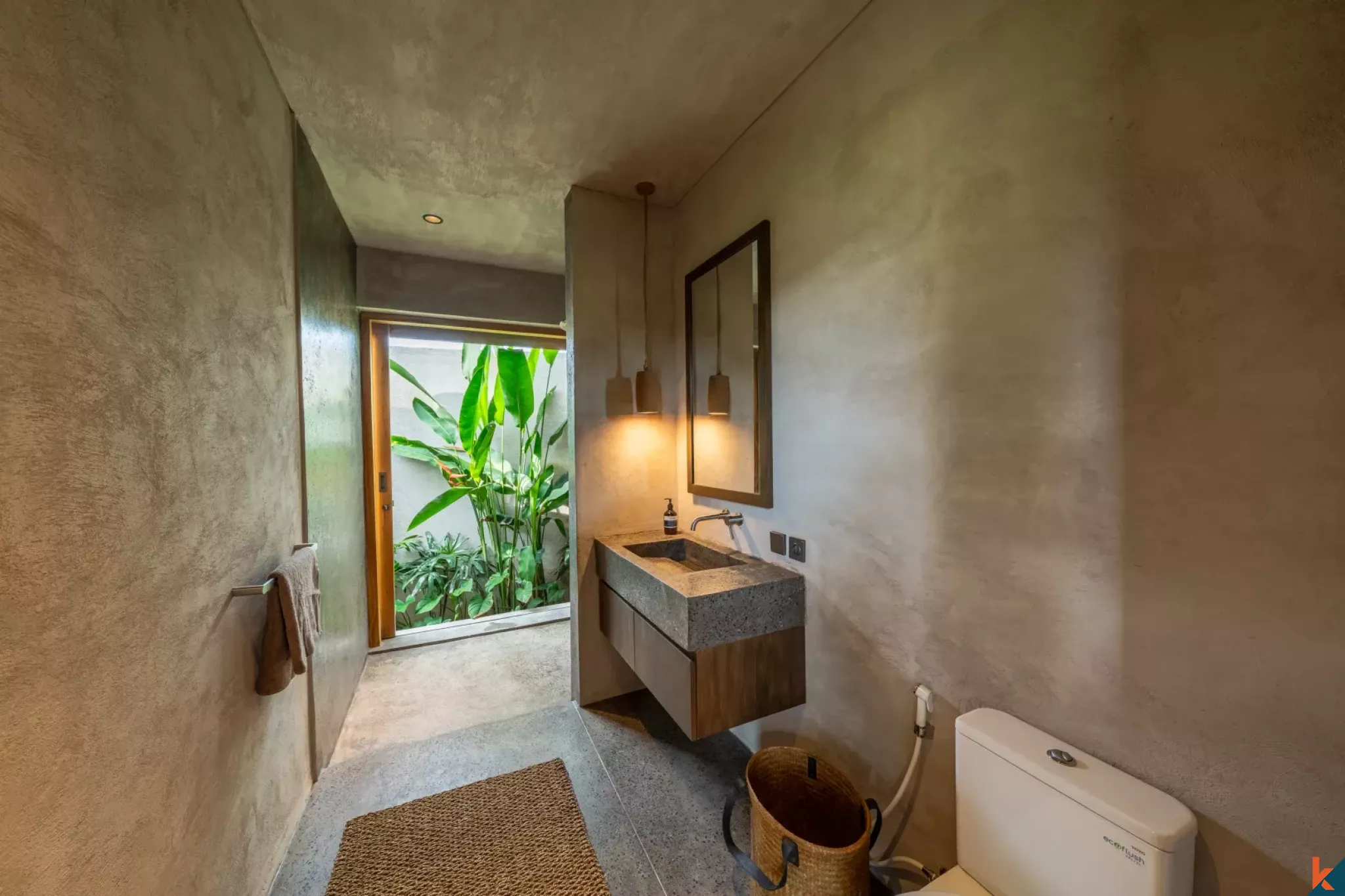 Serene two bedroom leasehold property with ricefield view in Seseh