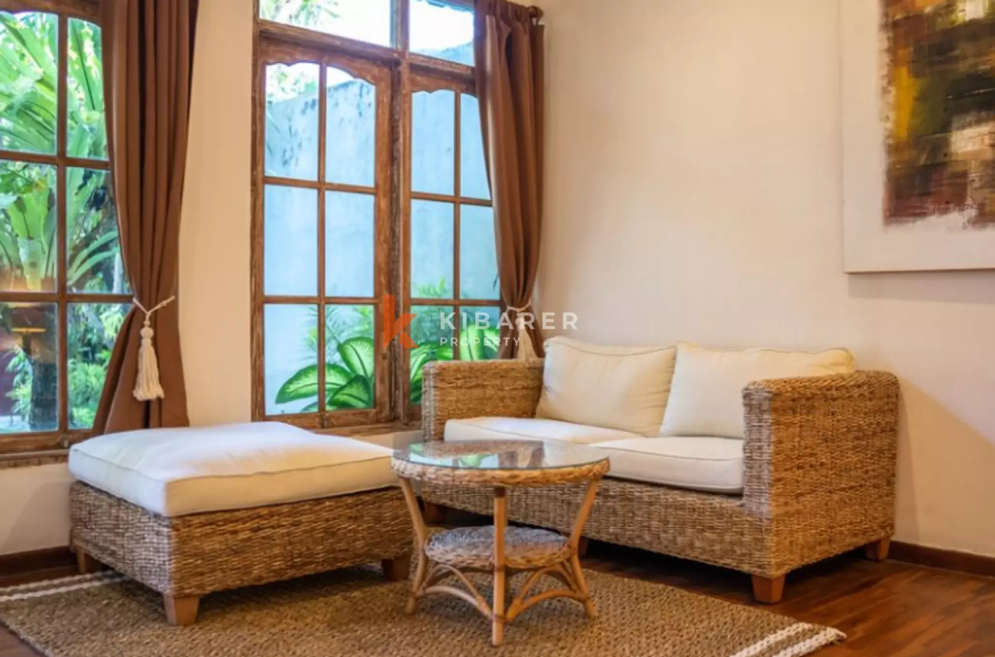 Private Tropical Retreat Two Bedroom Enclosed Villa in Kerobokan (Available the end of February 2026)