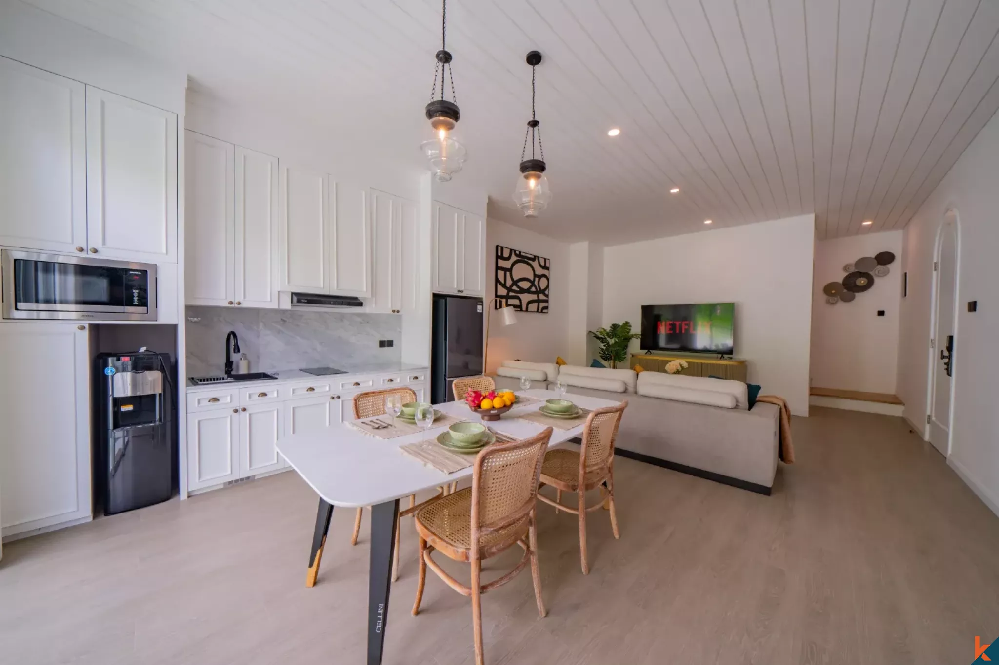 Superbe villa de trois chambres en pleine propriété à Umalas