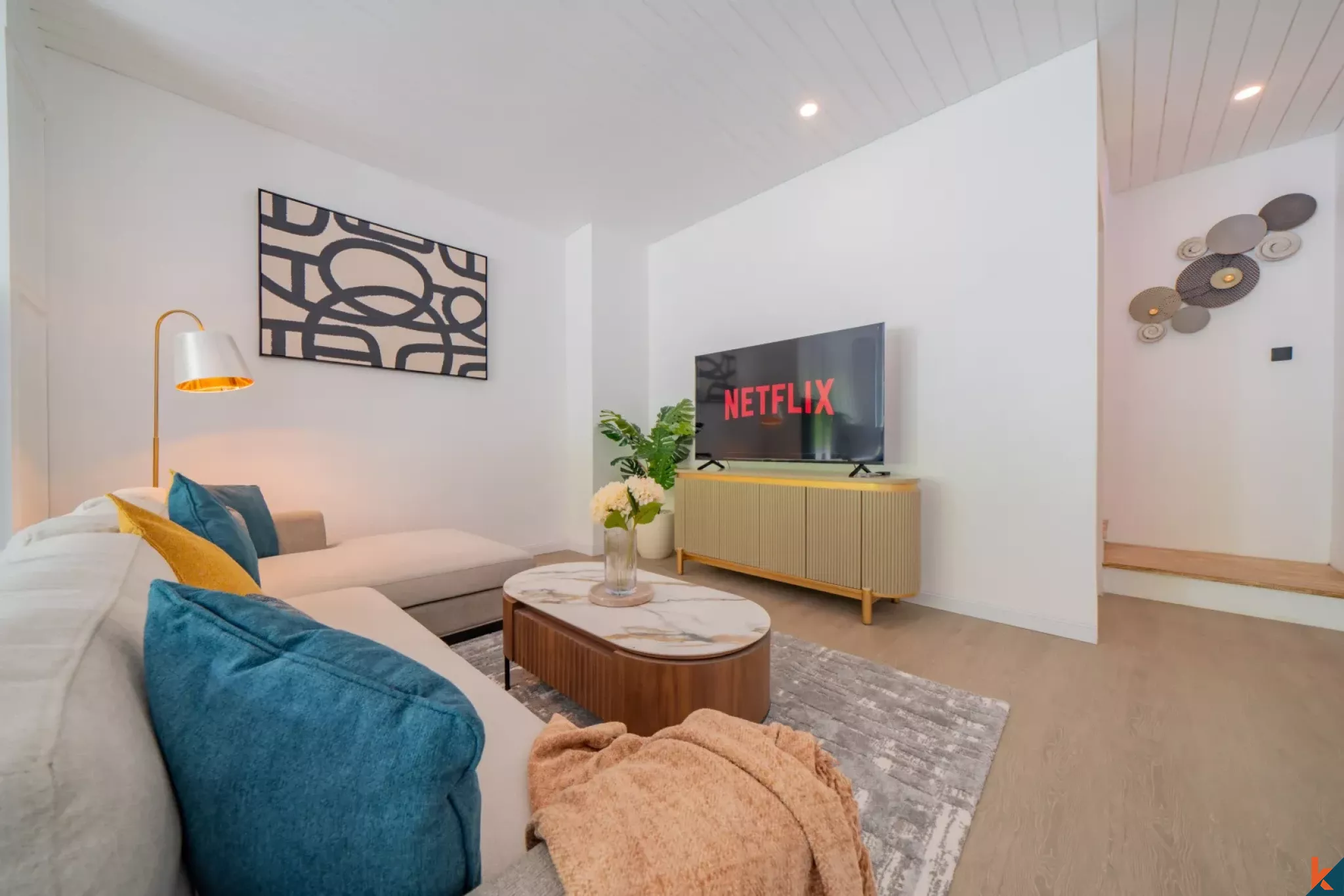 Superbe villa de trois chambres en pleine propriété à Umalas