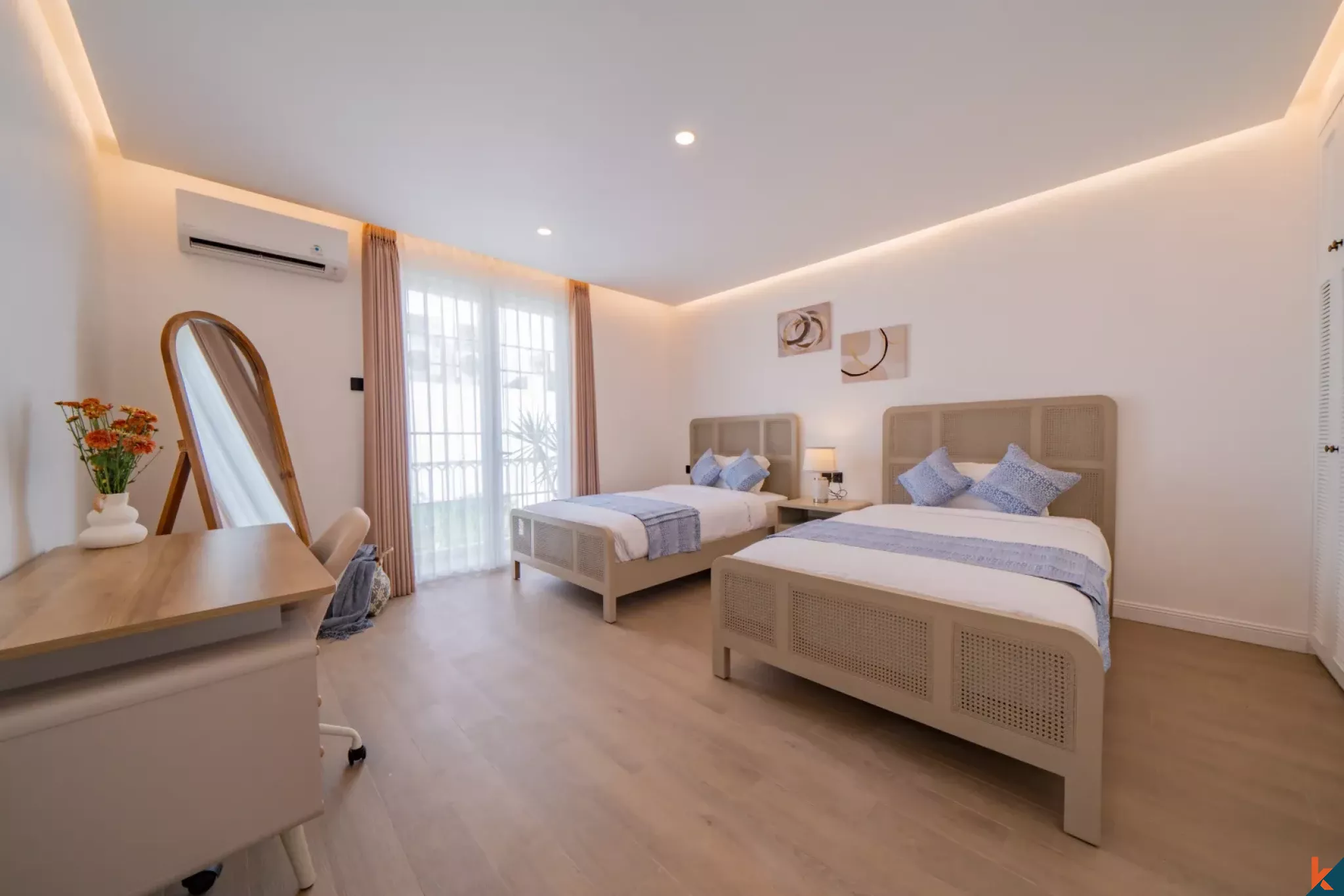 Superbe villa de trois chambres en pleine propriété à Umalas