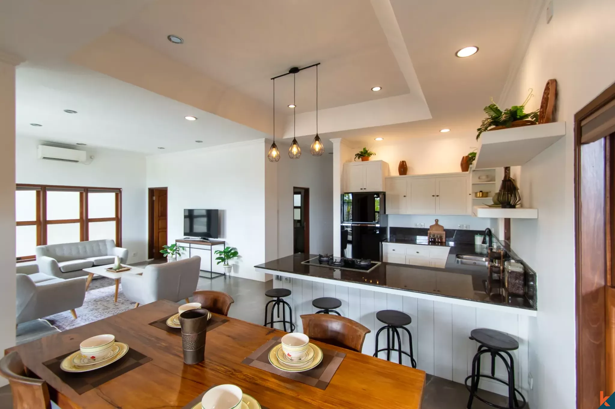 Ocean views freehold two bedroom plus office property for sale in Bukit