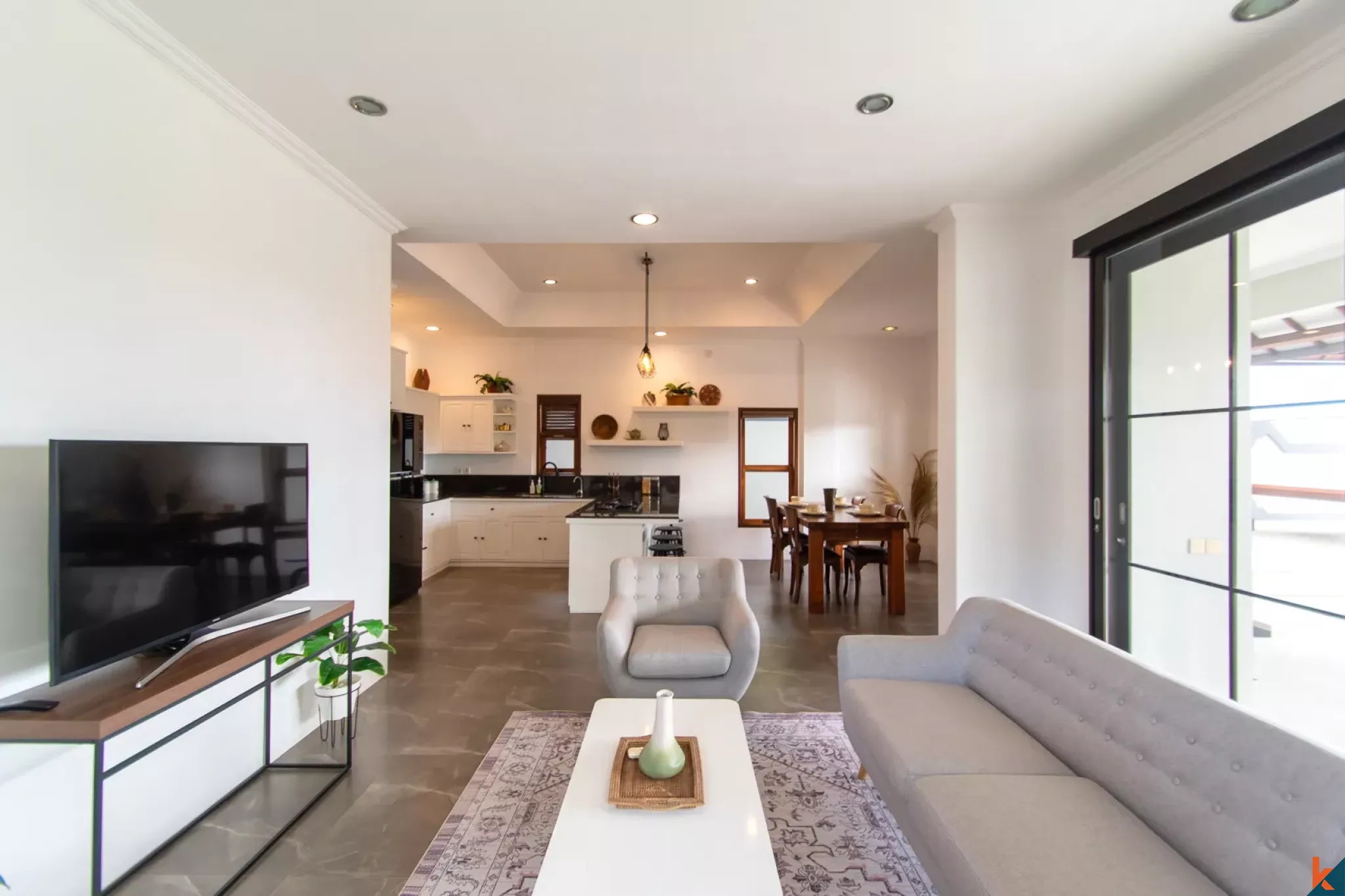 Ocean views freehold two bedroom plus office property for sale in Bukit