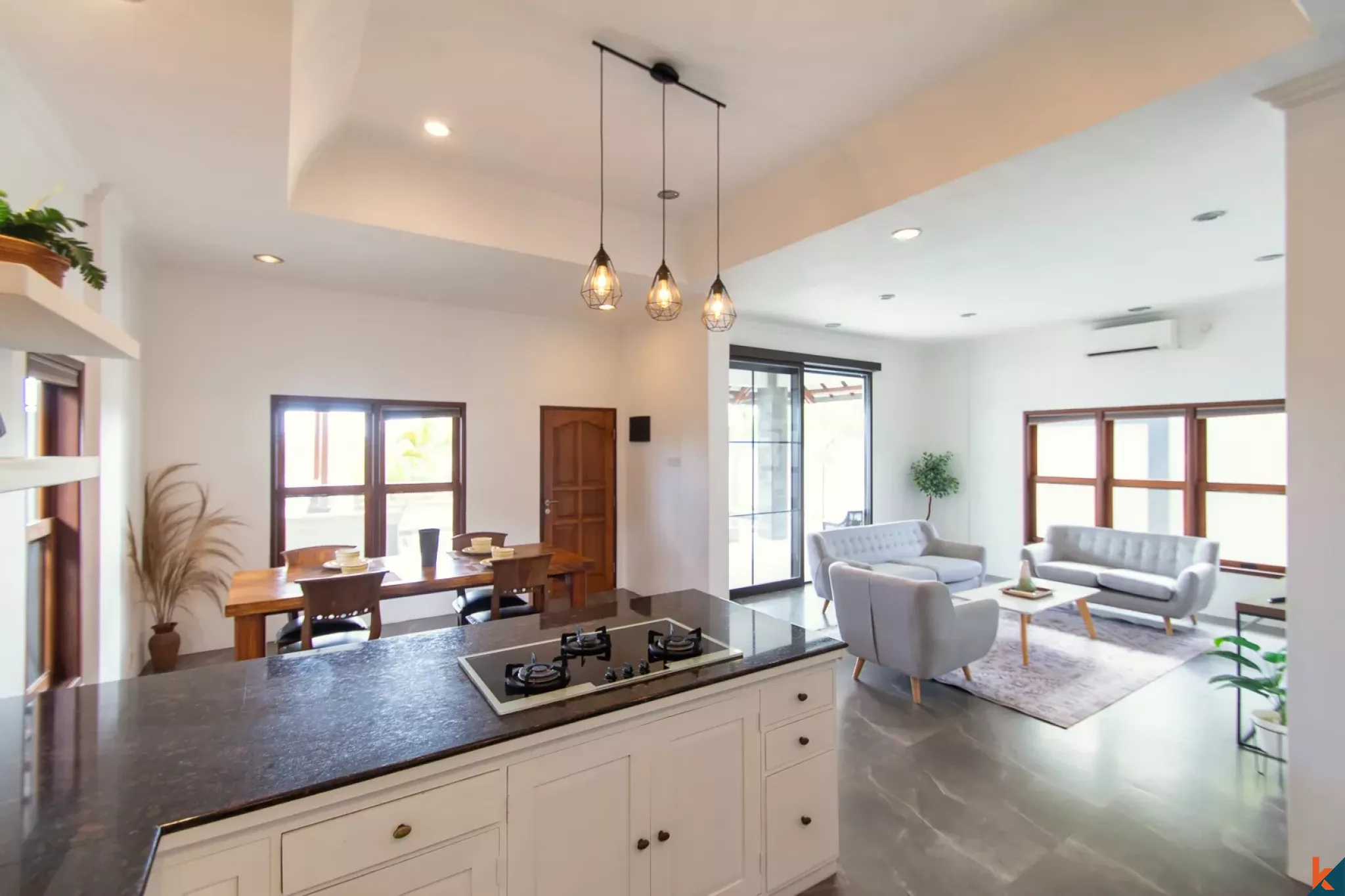 Ocean views freehold two bedroom plus office property for sale in Bukit