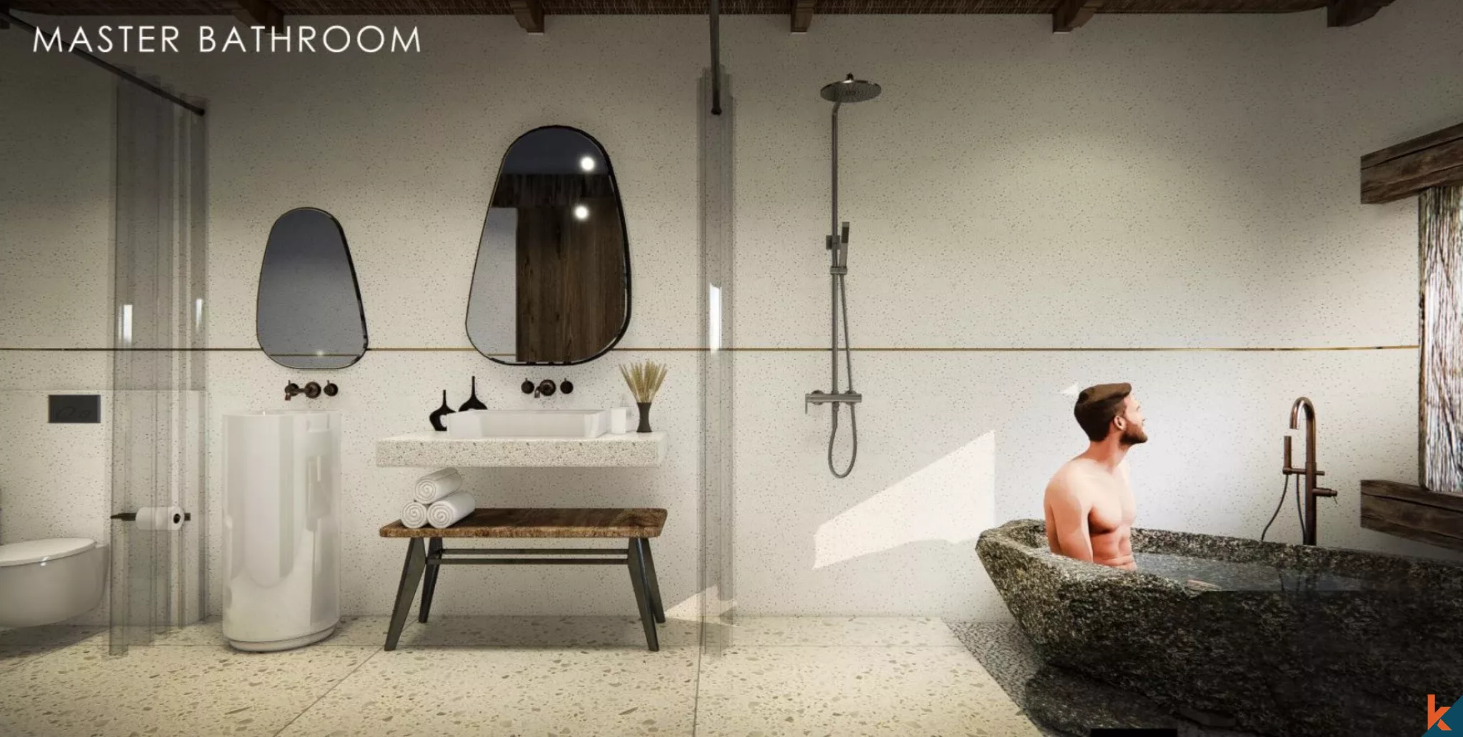 Upcoming 3-Bedroom Contemporary Tropical Villa in Pecatu