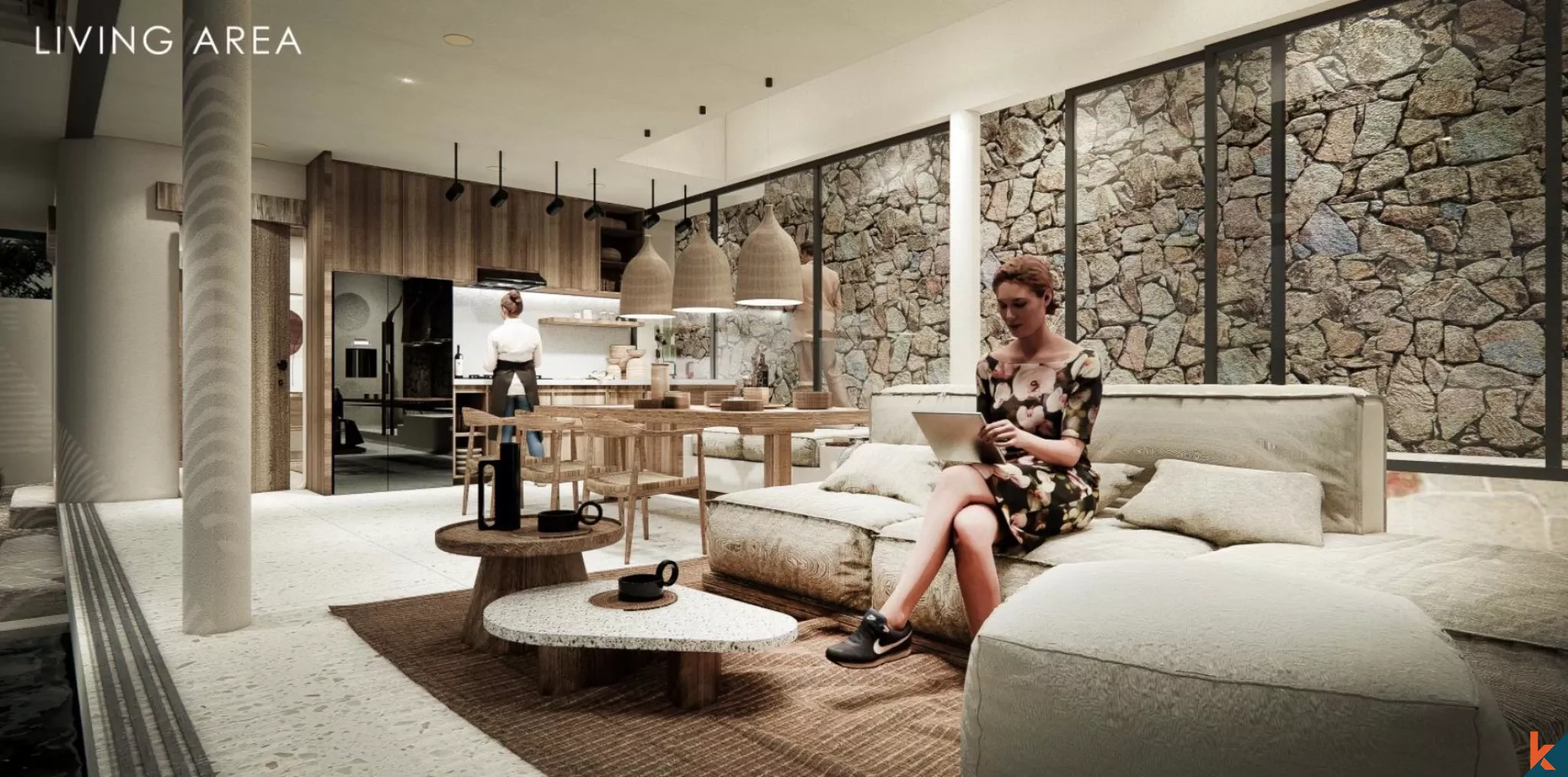 Upcoming 3-Bedroom Contemporary Tropical Villa in Pecatu