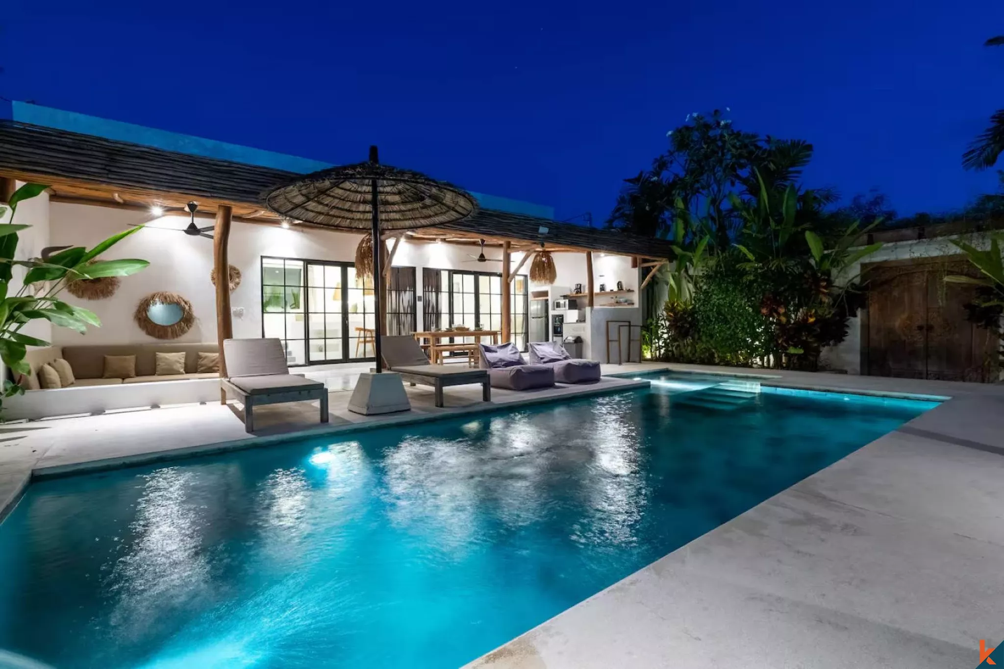 Retraite tropicale, propriété de deux chambres avec tout le confort moderne à Nyanyi