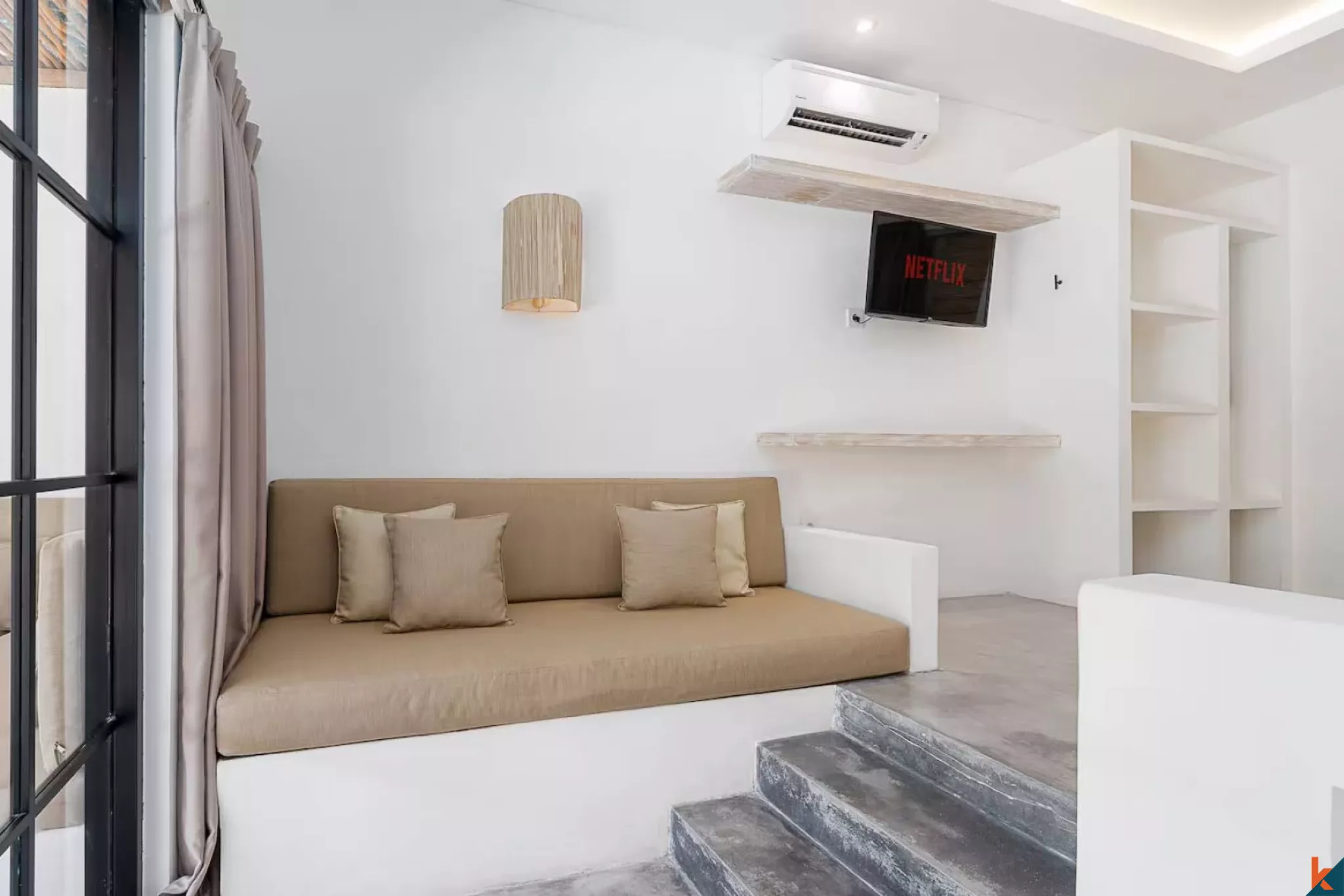 Villa de deux chambres à louer à quelques pas de la plage à Nyanyi