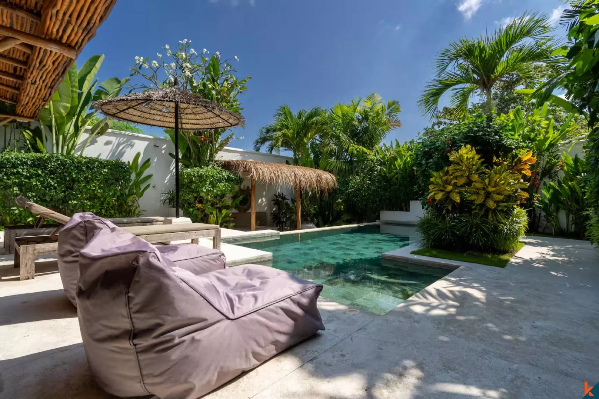 Villa de deux chambres à louer à quelques pas de la plage à Nyanyi