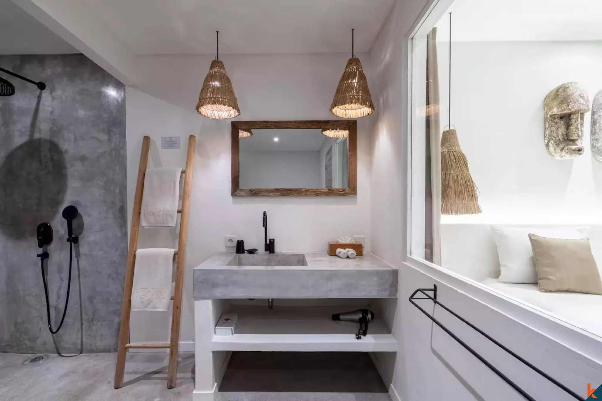 Villas jumelées tropicales modernes à louer à proximité de la plage à Nyanyi