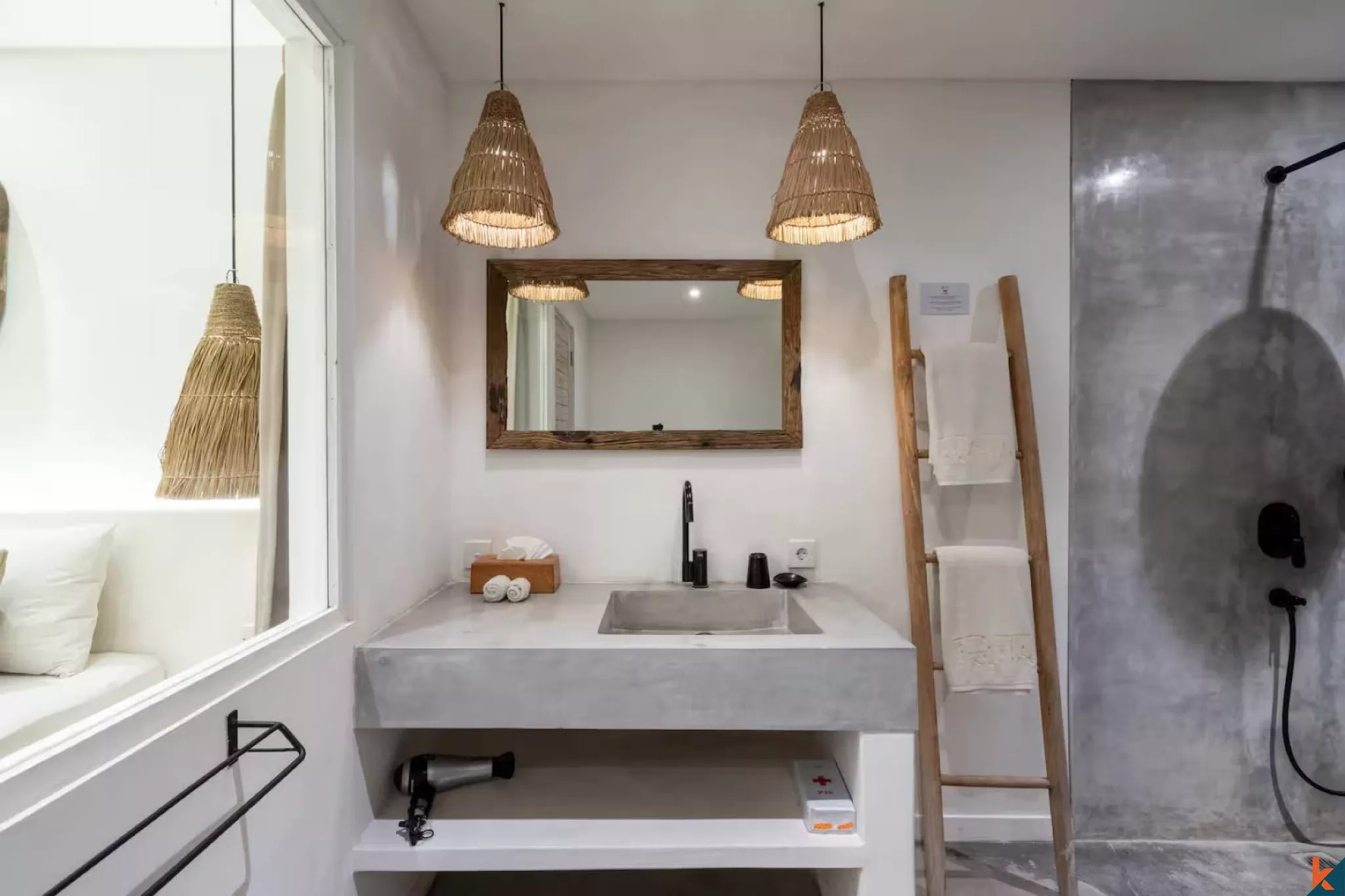 Villas jumelées tropicales modernes à louer à proximité de la plage à Nyanyi