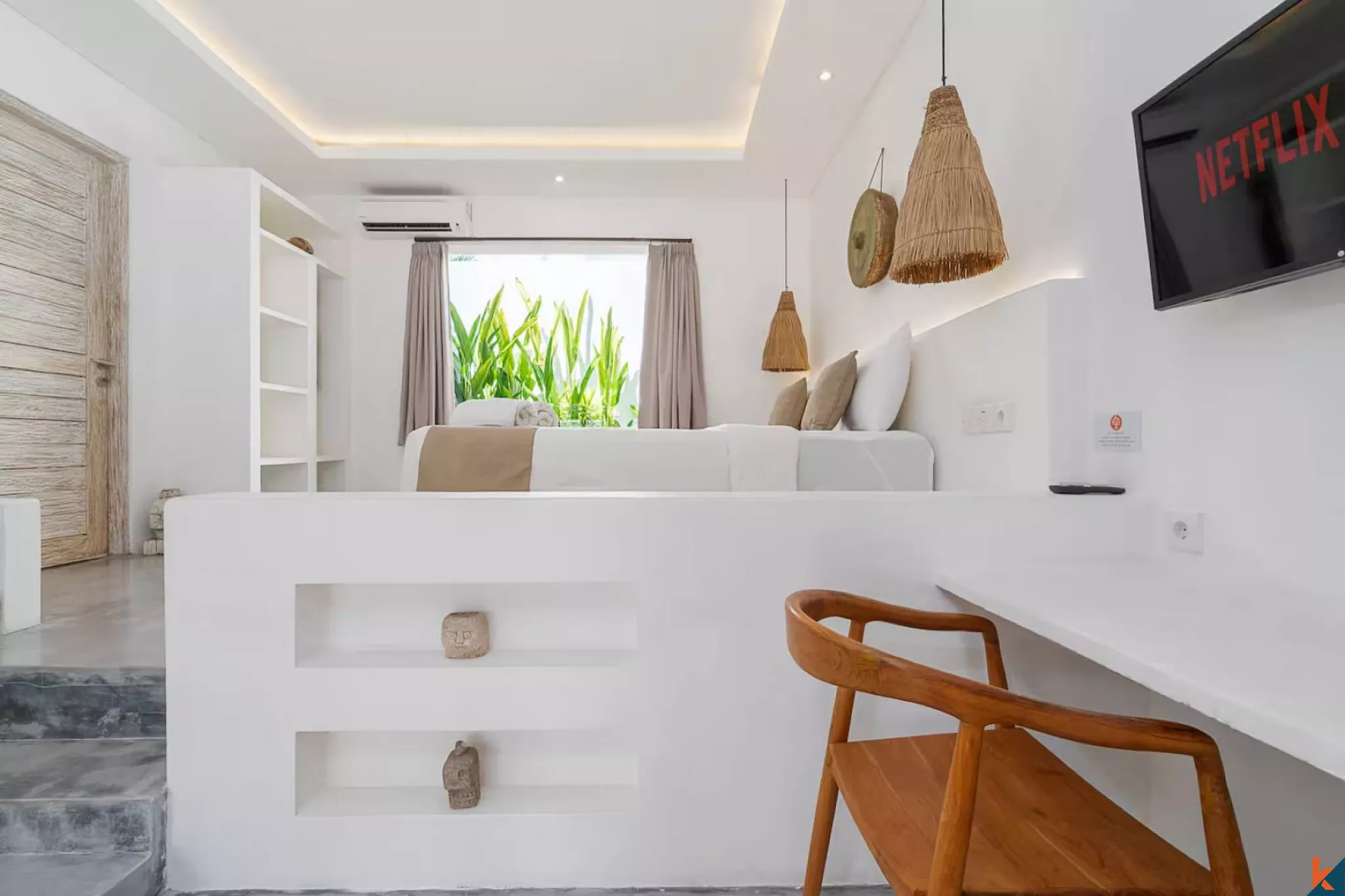 Villas jumelées tropicales modernes à louer à proximité de la plage à Nyanyi