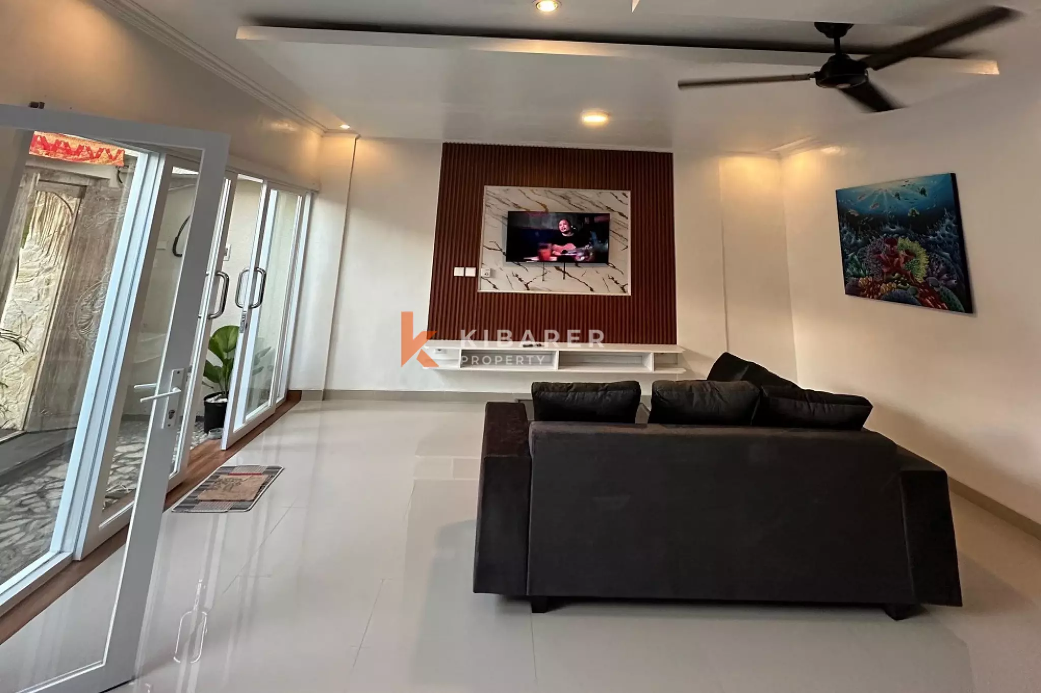 Contemporary Two-Bedrooms Villa Near Berawa Market