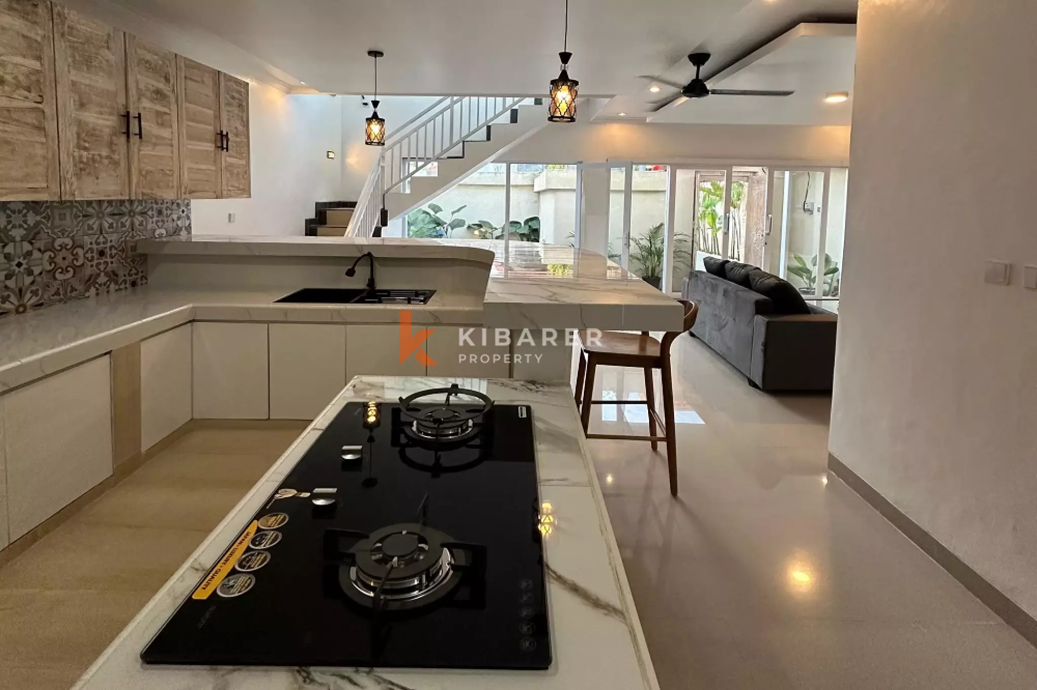 Contemporary Two-Bedrooms Villa Near Berawa Market