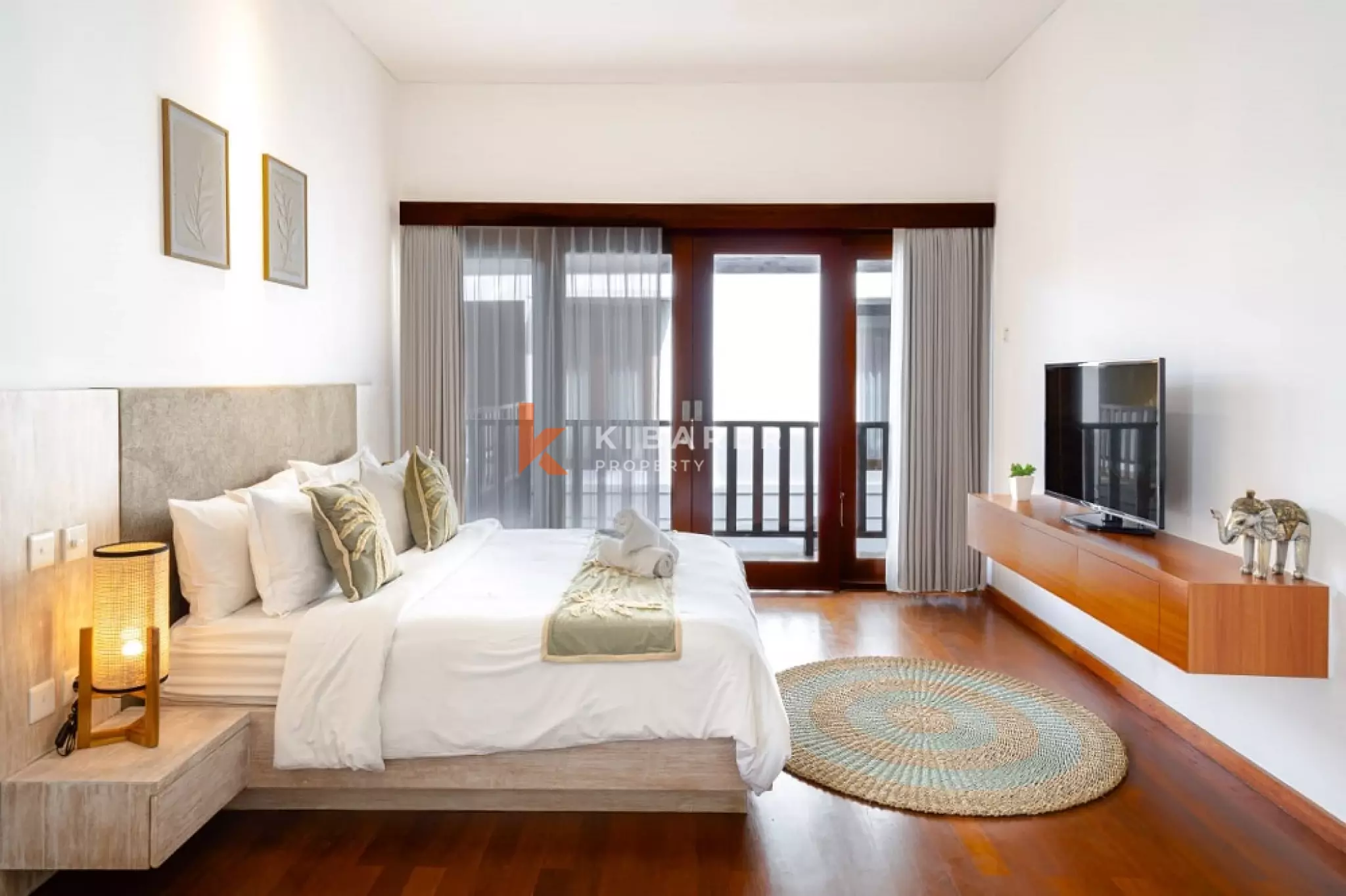 Vie luxueuse dans une villa de trois chambres au centre de Berawa