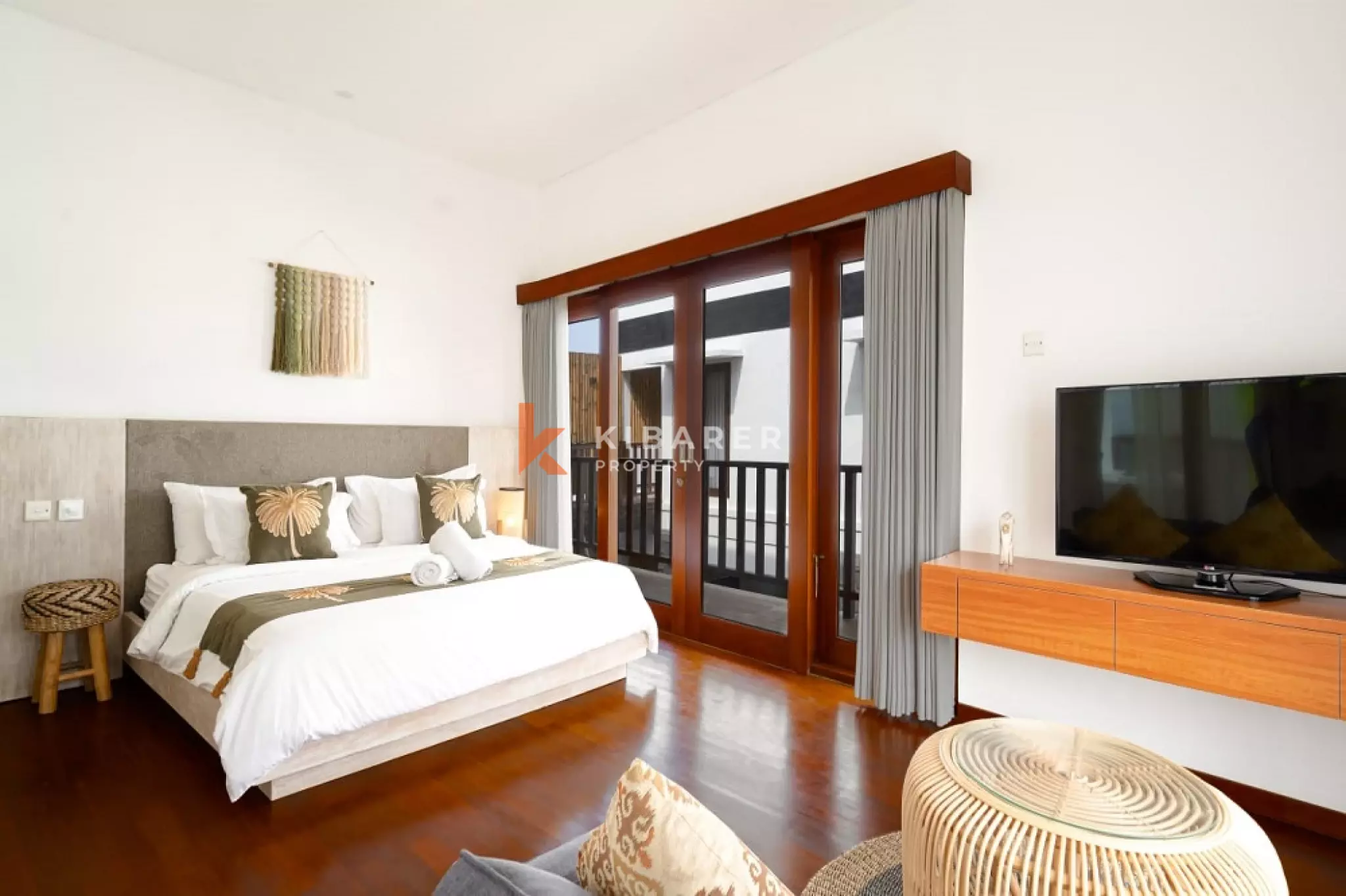 Vie luxueuse dans une villa de trois chambres au centre de Berawa