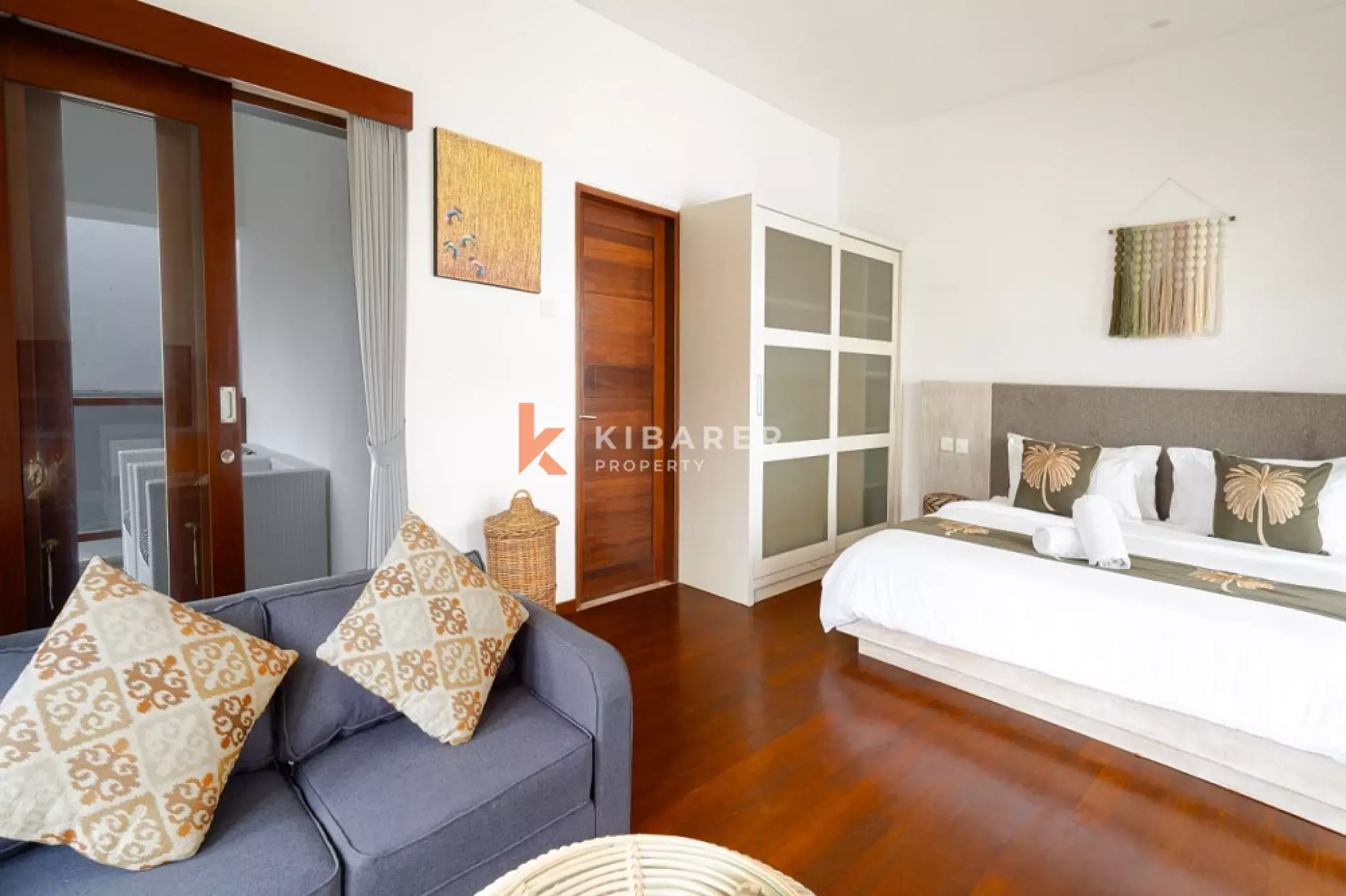 Vie luxueuse dans une villa de trois chambres au centre de Berawa