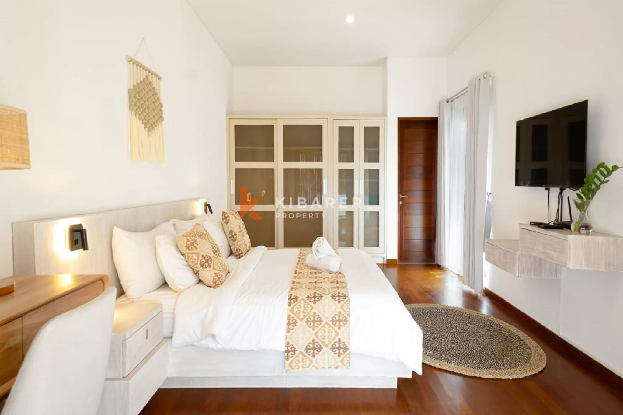 Vie luxueuse dans une villa de trois chambres au centre de Berawa