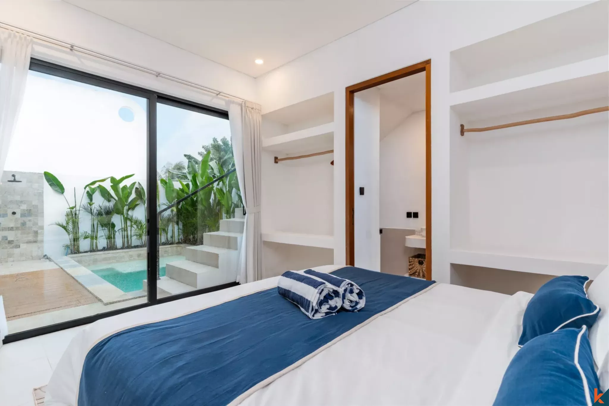 Properti Sewa Berkelas dengan Dua Kamar Tidur di Ungasan