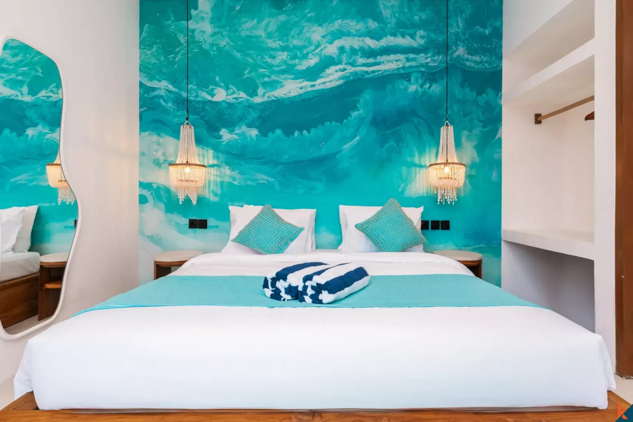 Properti Sewa Berkelas dengan Dua Kamar Tidur di Ungasan