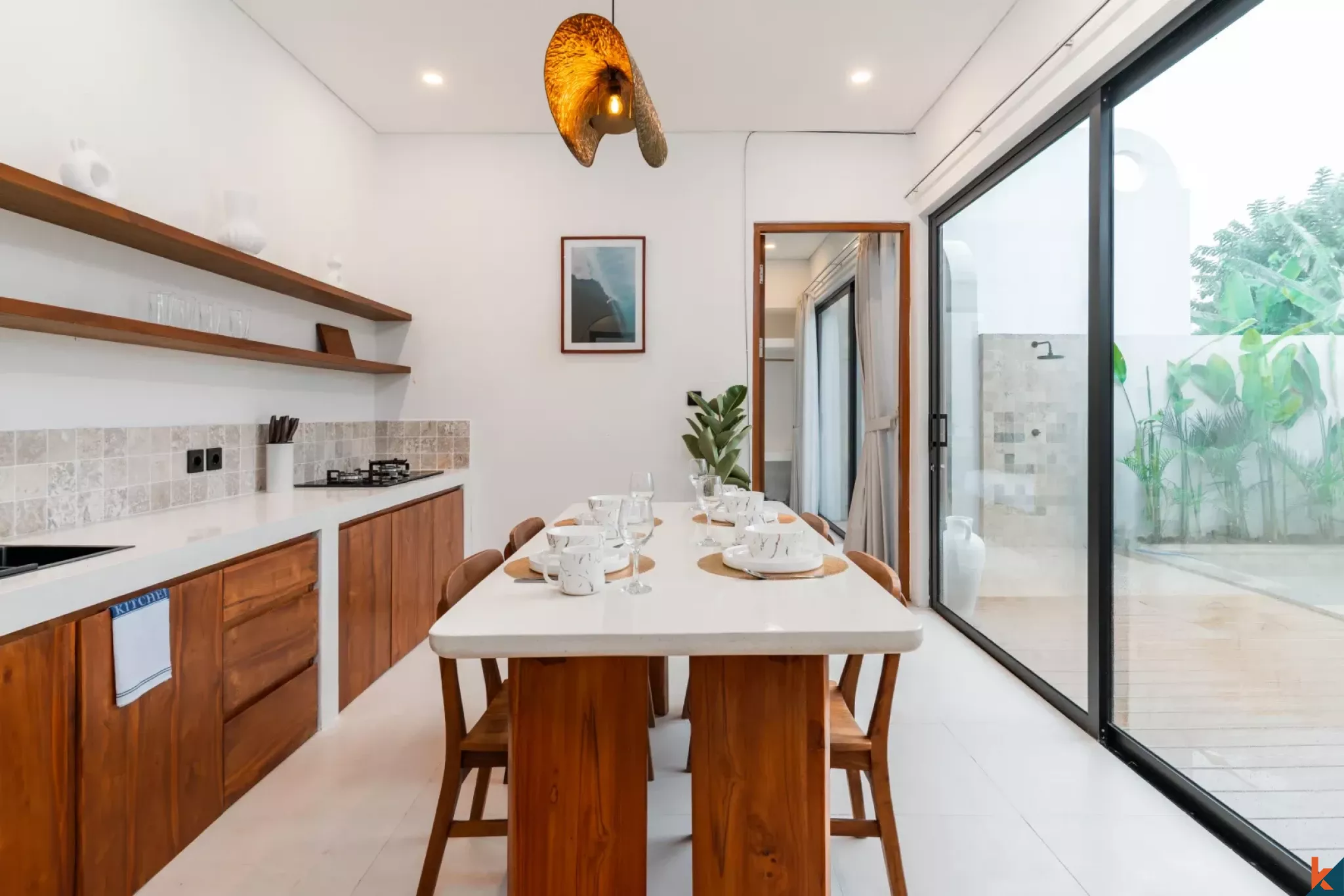 Properti Sewa Berkelas dengan Dua Kamar Tidur di Ungasan