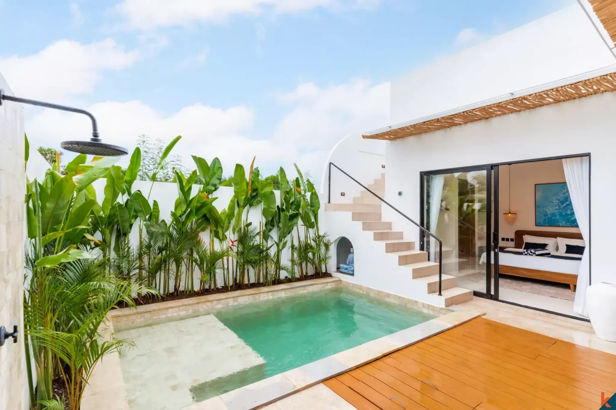 Properti Sewa Berkelas dengan Dua Kamar Tidur di Ungasan