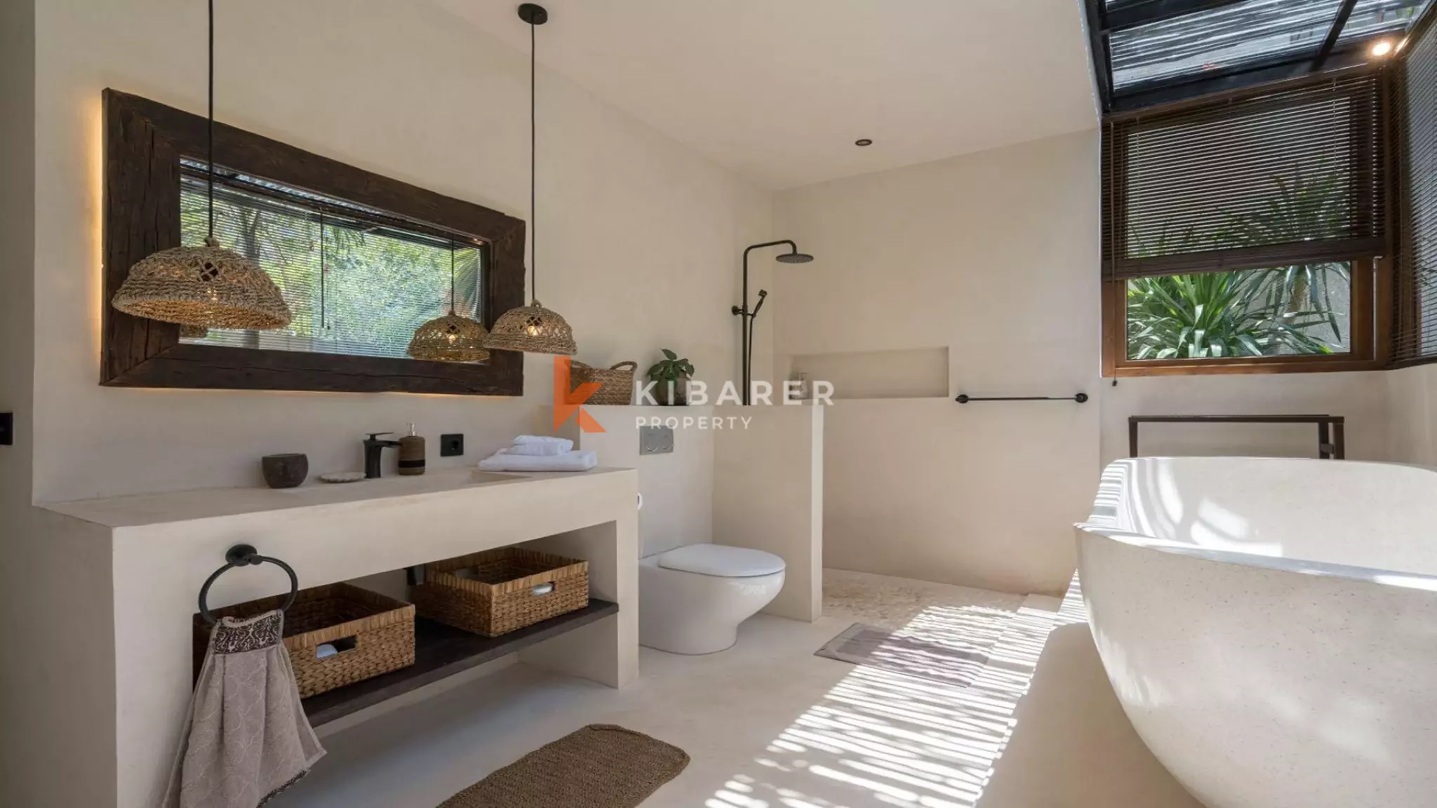 Bohemian-Chic Three Bedroom Villa with Rooftop Ocean and Sunset Views in Uluwatu (Available from February 14th 2026)