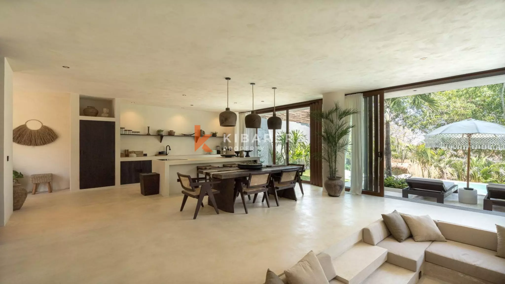 Bohemian-Chic Three Bedroom Villa with Rooftop Ocean and Sunset Views in Uluwatu (Available from February 14th 2026)