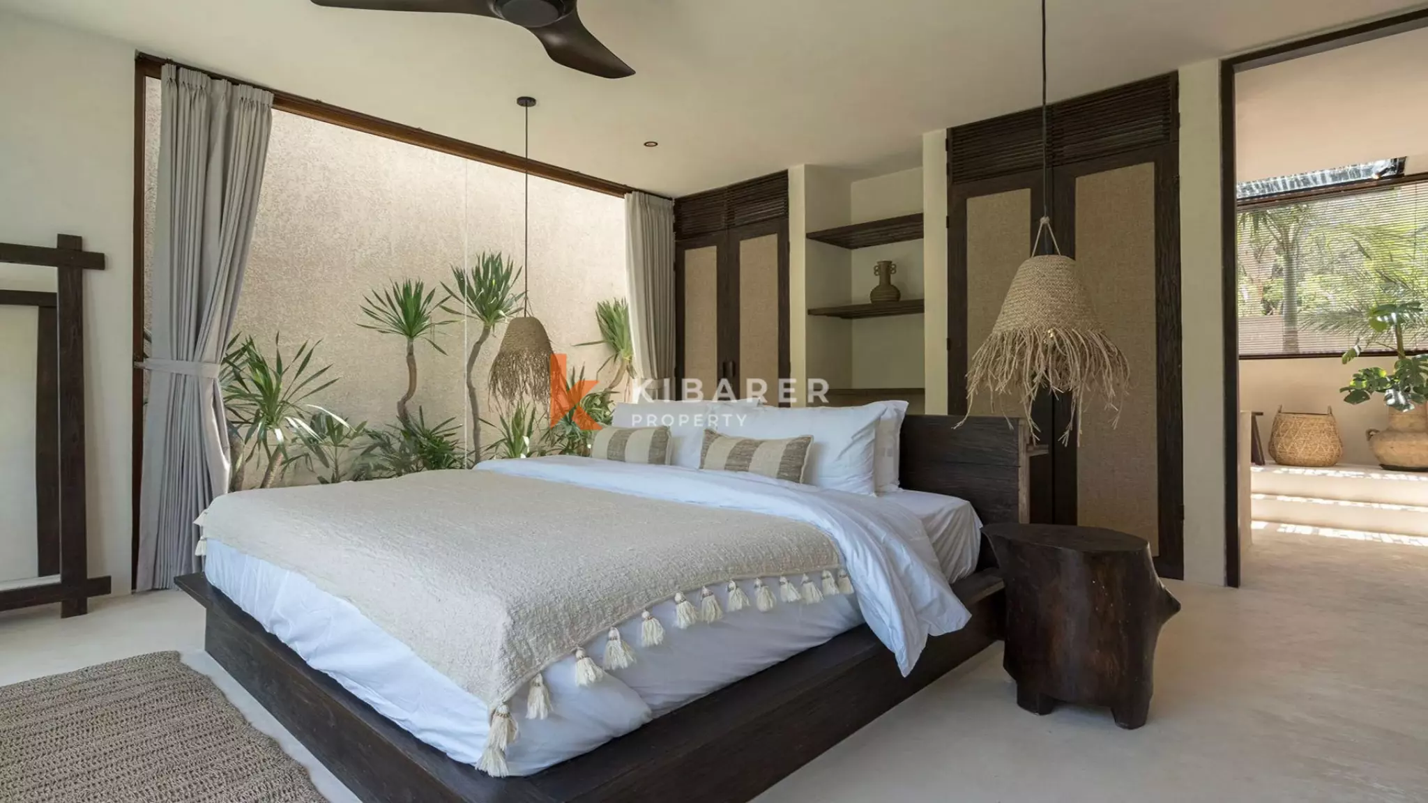 Bohemian-Chic Three Bedroom Villa with Rooftop Ocean and Sunset Views in Uluwatu (Available from February 14th 2026)