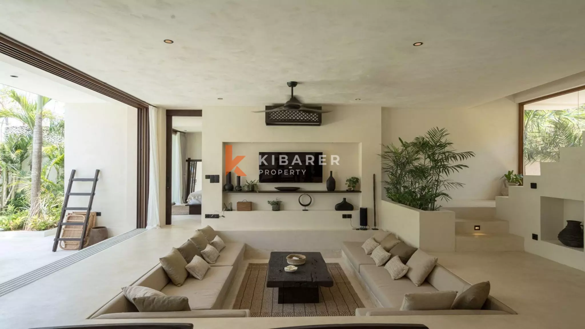 Bohemian-Chic Three Bedroom Villa with Rooftop Ocean and Sunset Views in Uluwatu (Available from February 14th 2026)