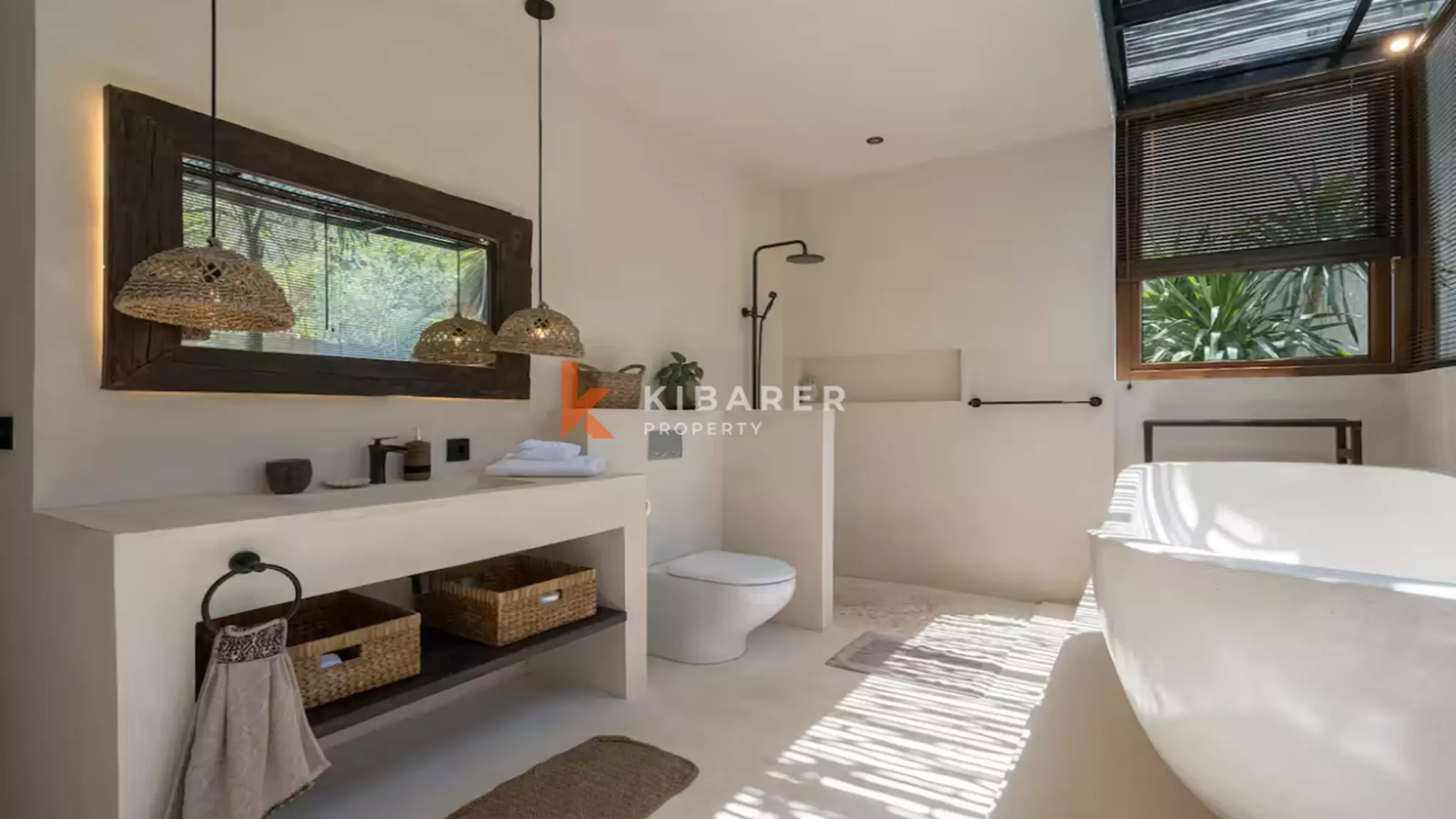 Bohemian-Chic Three Bedroom Villa with Rooftop Ocean and Sunset Views in Uluwatu (Available from February 14th 2026)