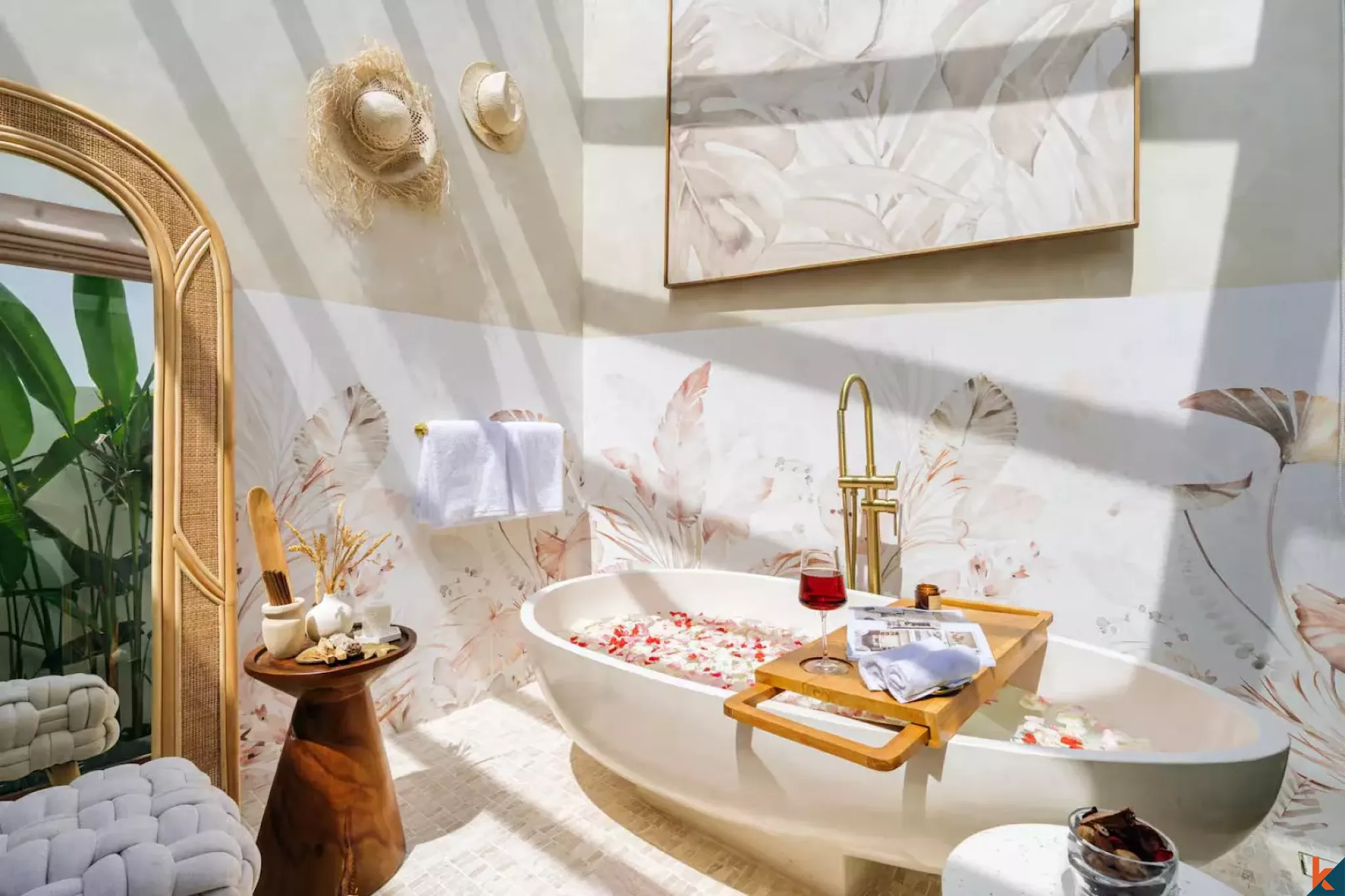 Tropical Haven One Bedroom Leasehold Villa Walking Distance to the Beach in Canggu