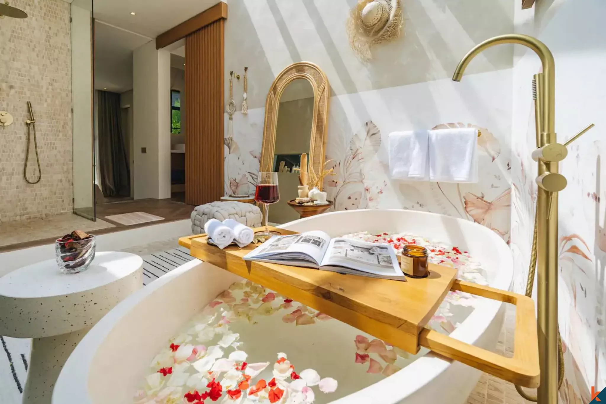 Tropical Haven One Bedroom Leasehold Villa Walking Distance to the Beach in Canggu