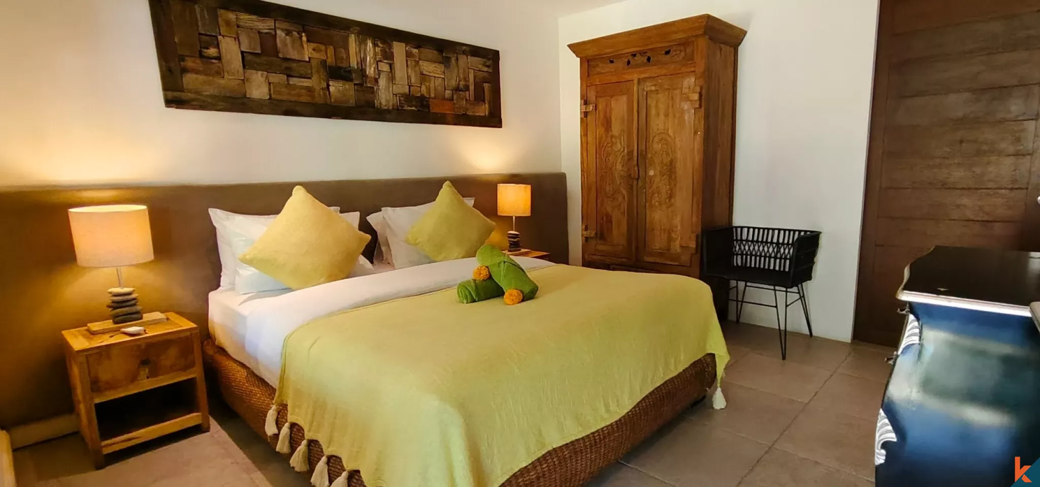 Tropical 2-Bedroom Villa with Private Pool in Kerobokan