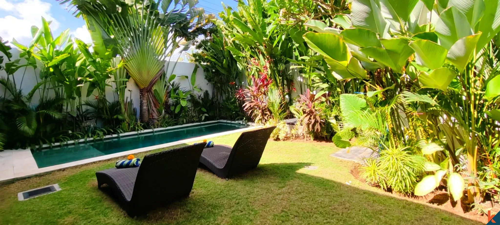 Tropical 2-Bedroom Villa with Private Pool in Kerobokan