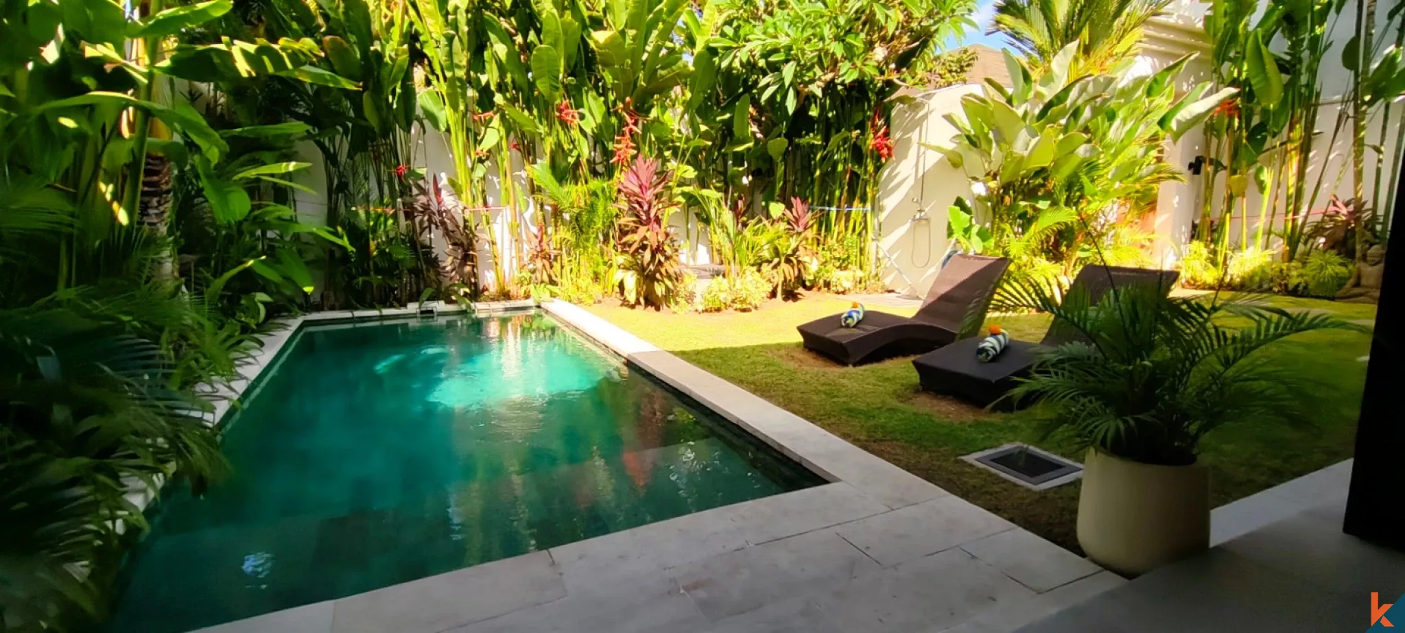 Tropical 2-Bedroom Villa with Private Pool in Kerobokan