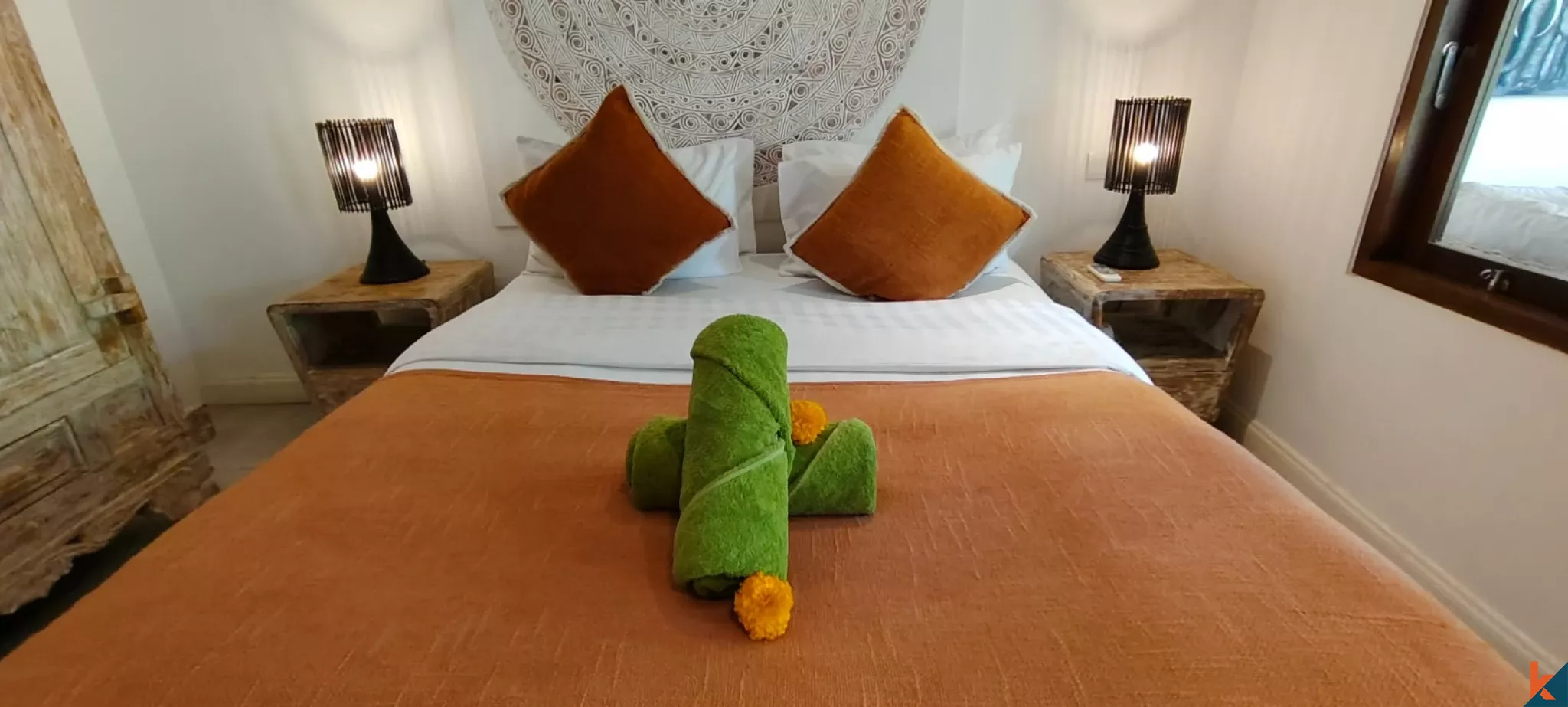 Tropical 2-Bedroom Villa with Private Pool in Kerobokan