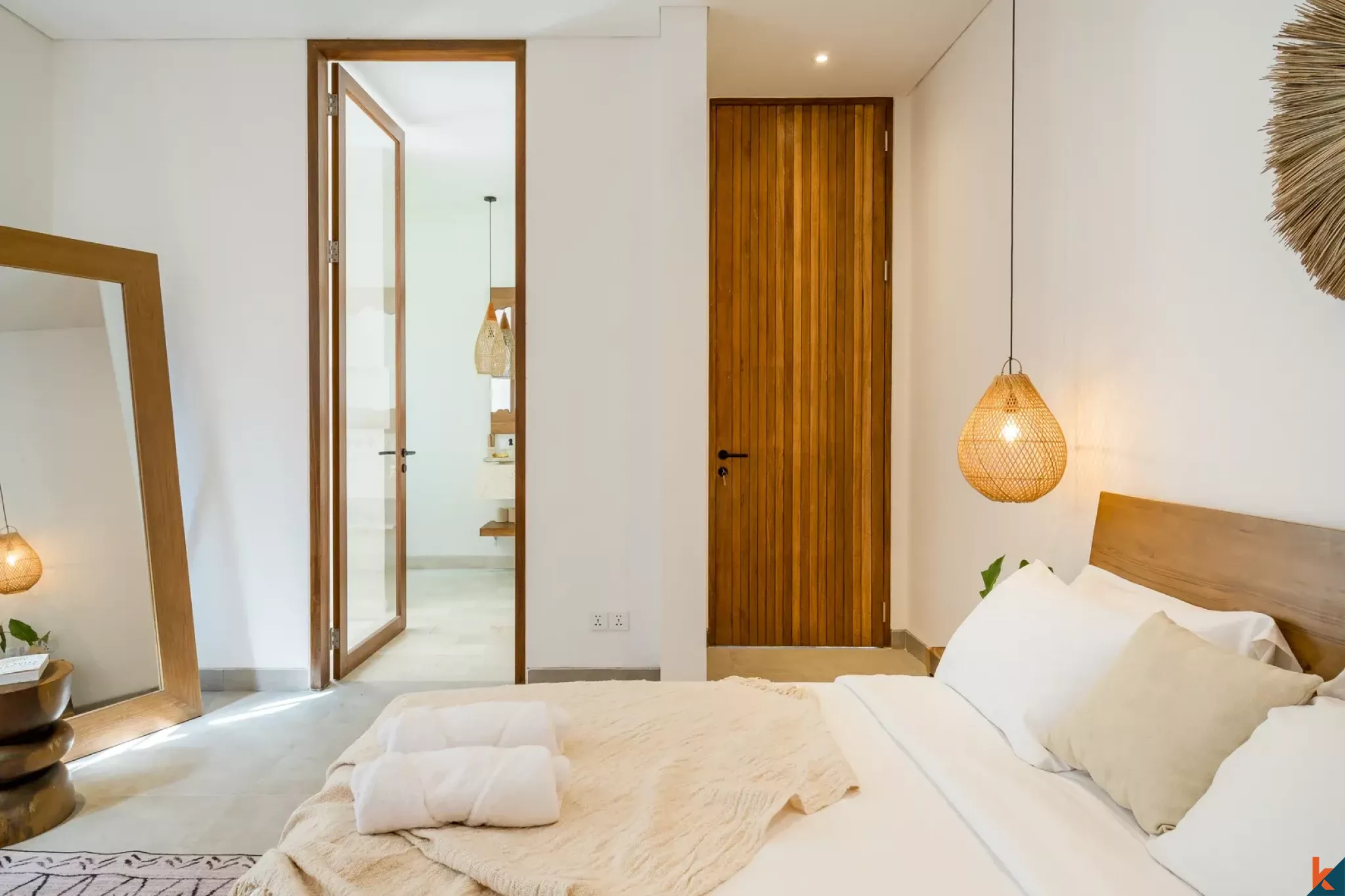 Vila sewa dua kamar tidur yang stylish dan baru di Ungasan