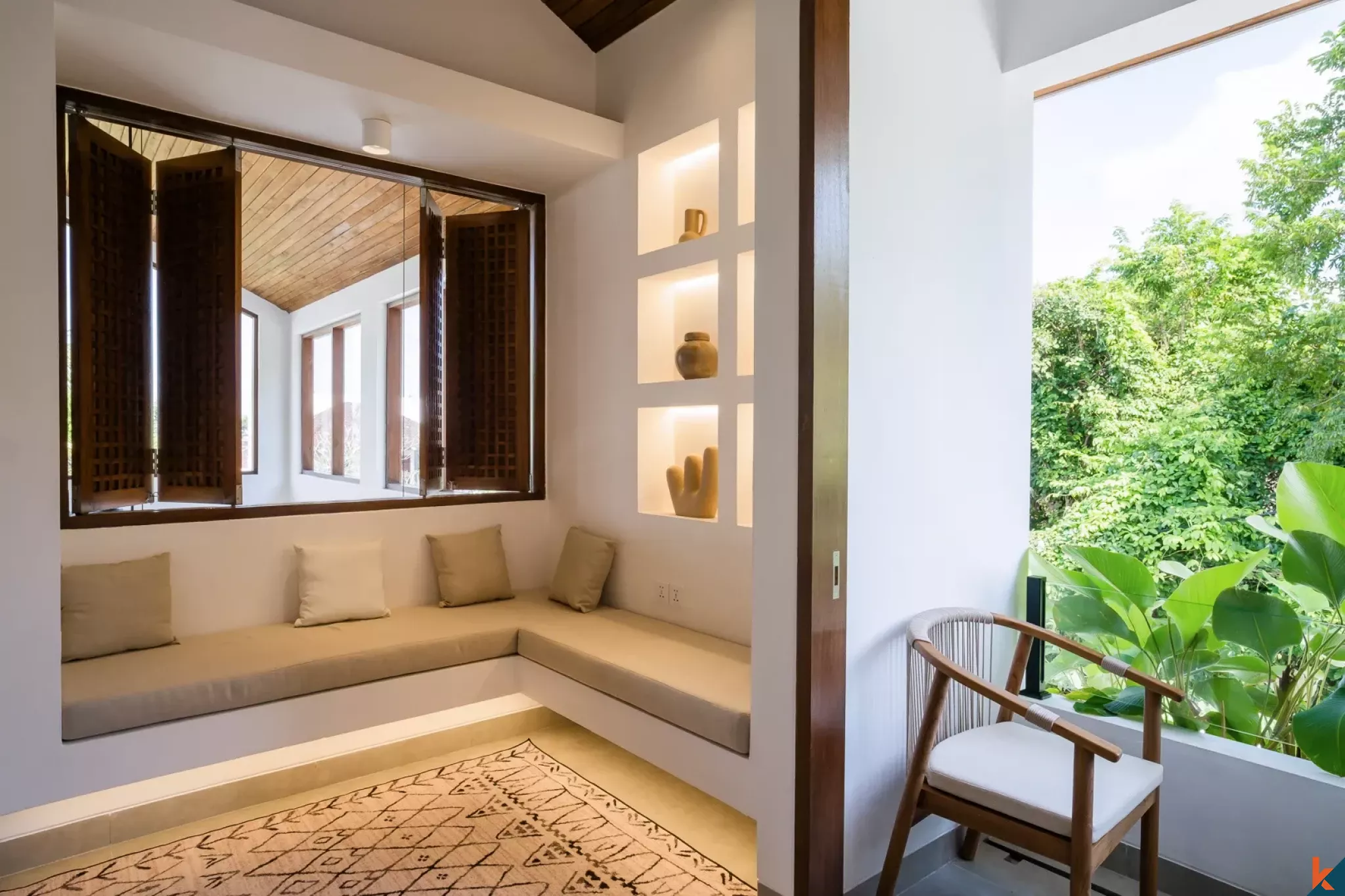 Vila sewa dua kamar tidur yang stylish dan baru di Ungasan